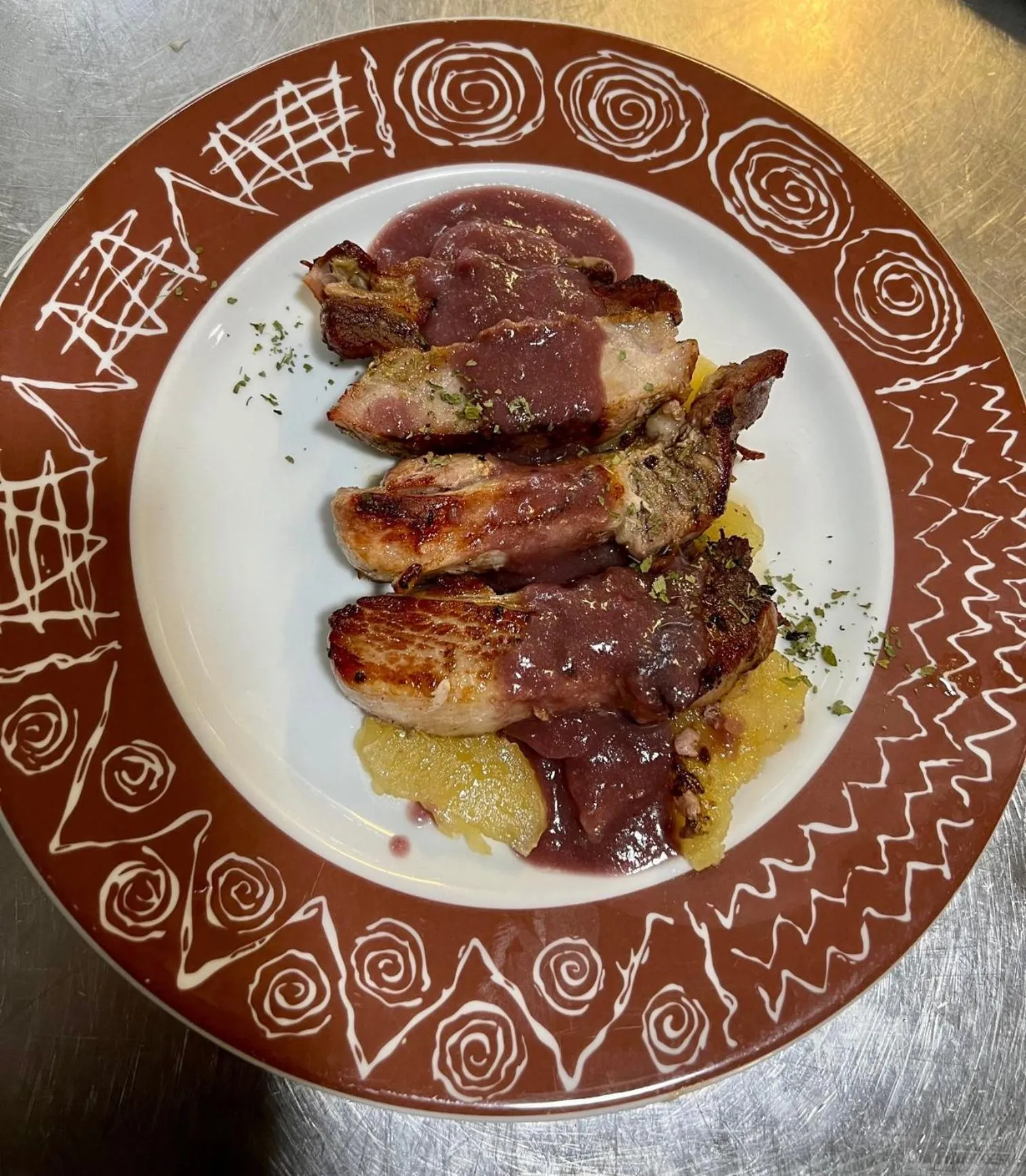 Food and drinks in Hotel El Cisne