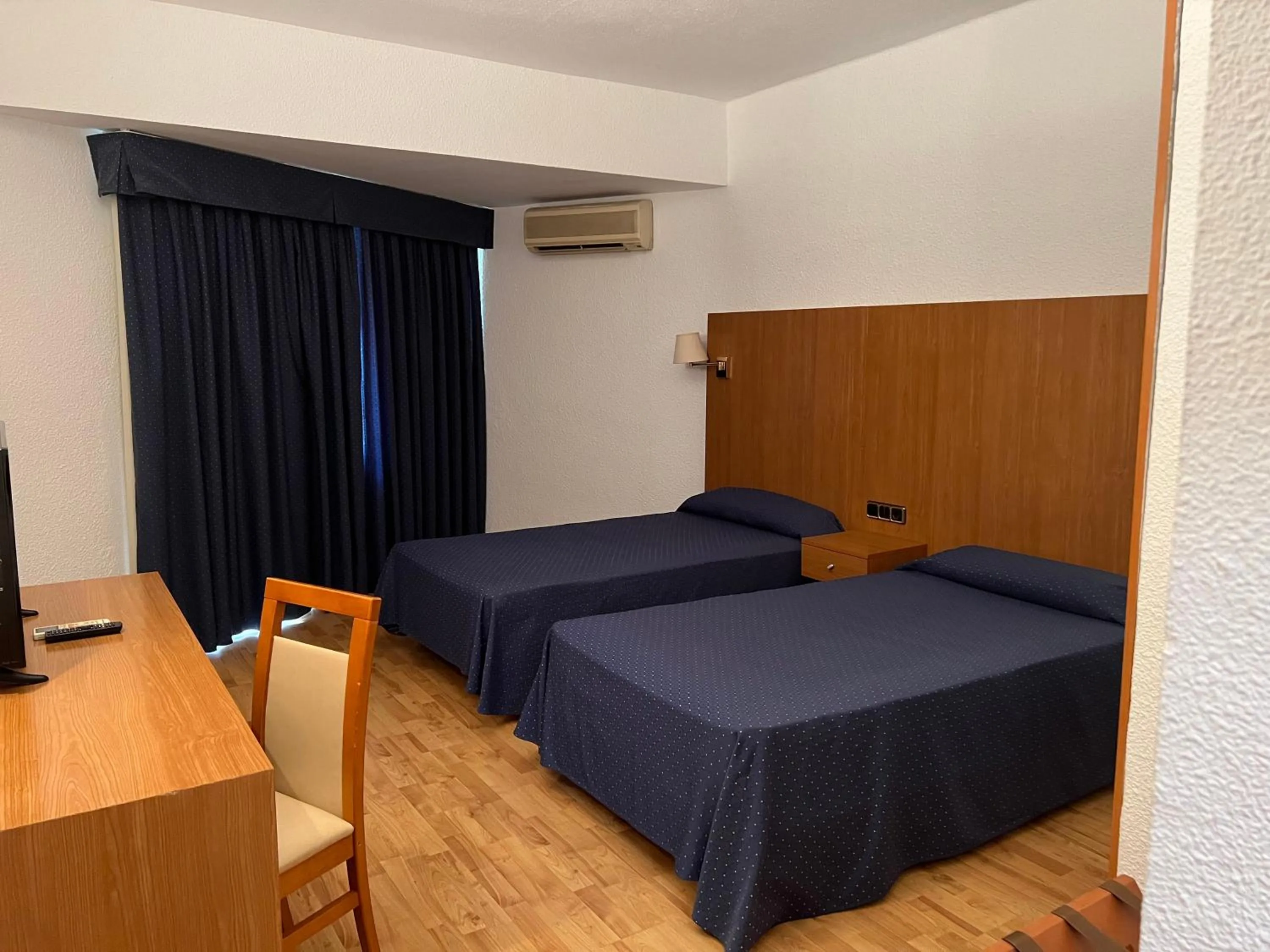 Bed in Hotel El Cisne