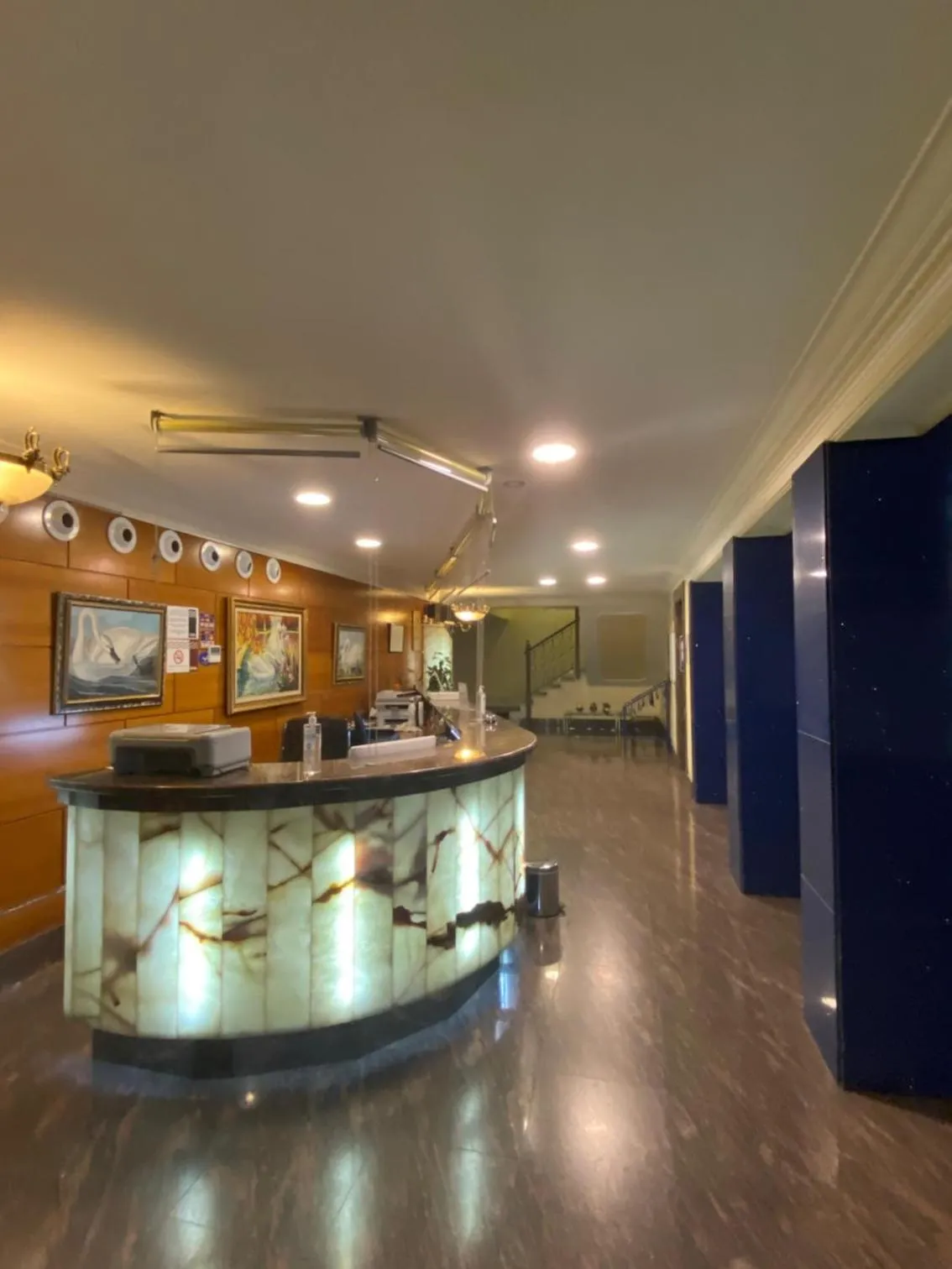 Lobby or reception in Hotel El Cisne