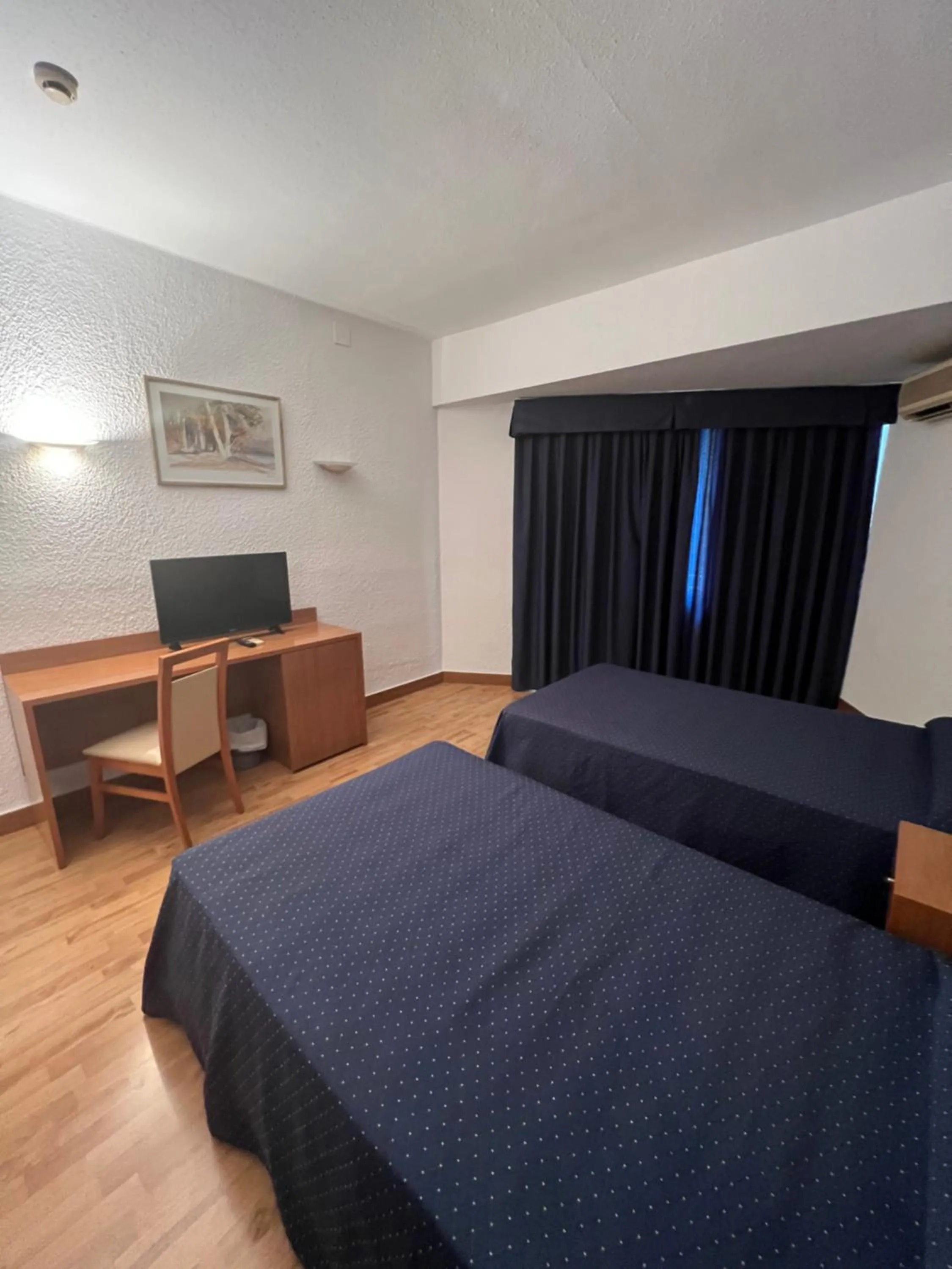 Bed in Hotel El Cisne