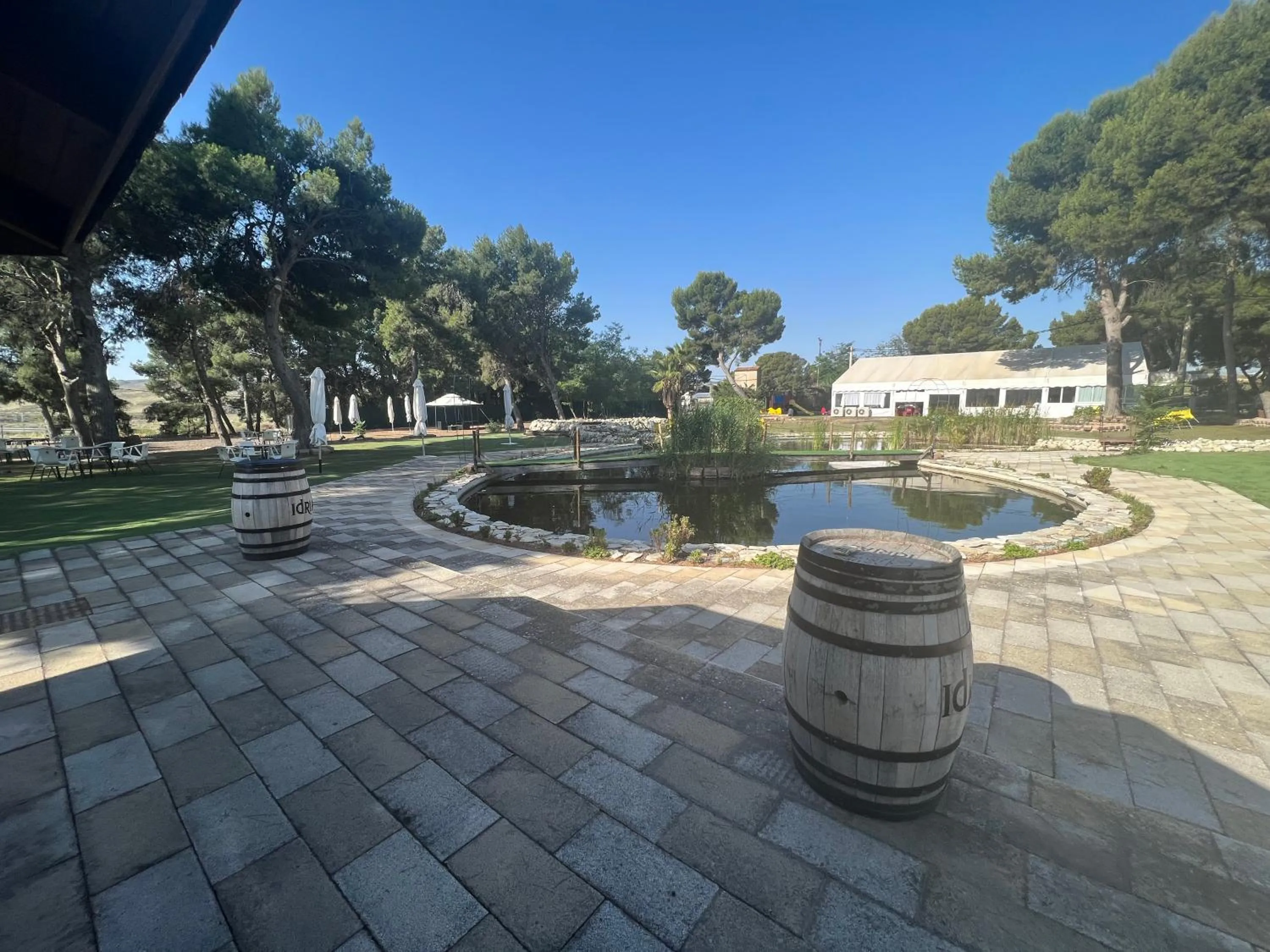 Patio in Hotel El Cisne