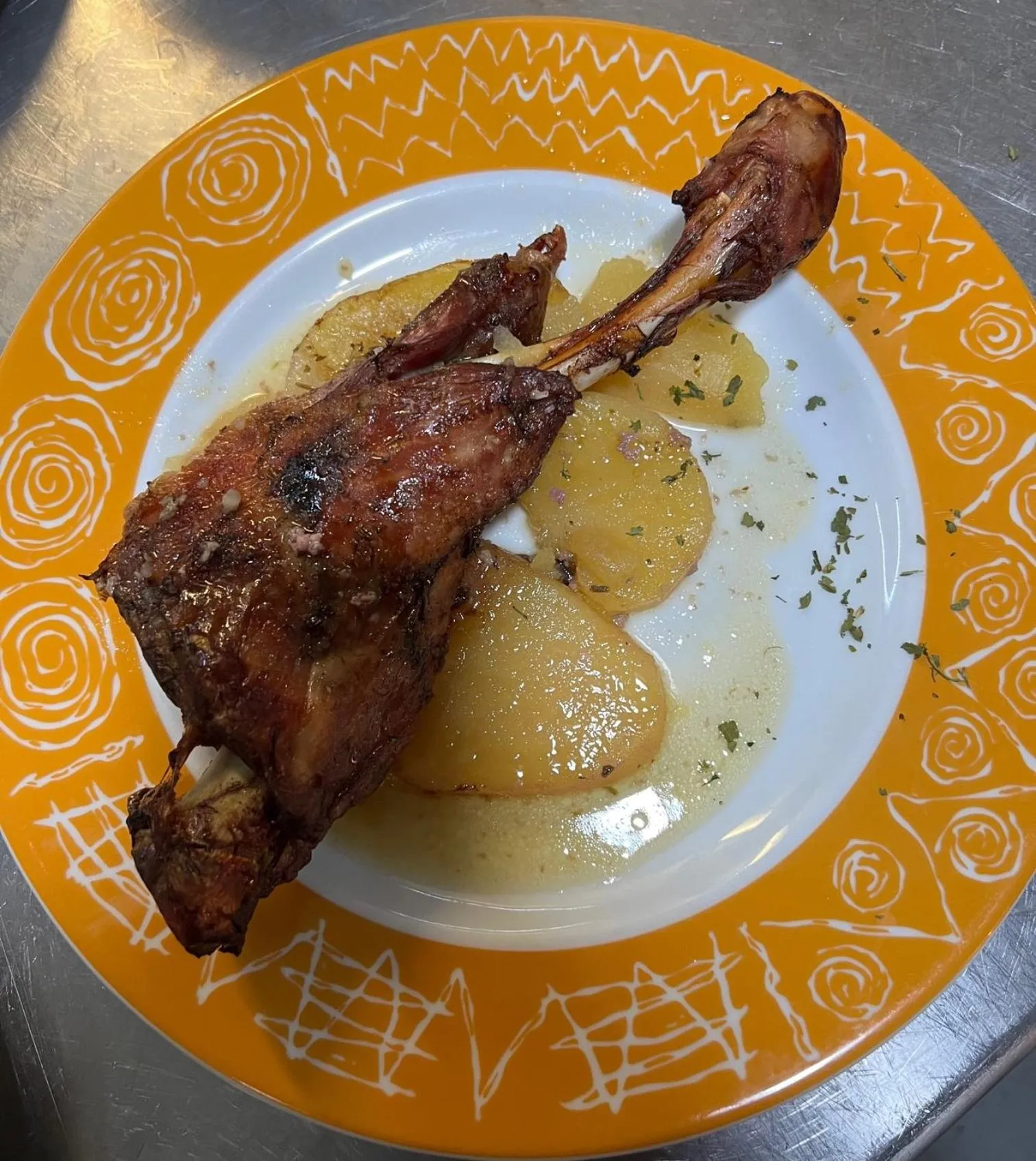 Food and drinks in Hotel El Cisne