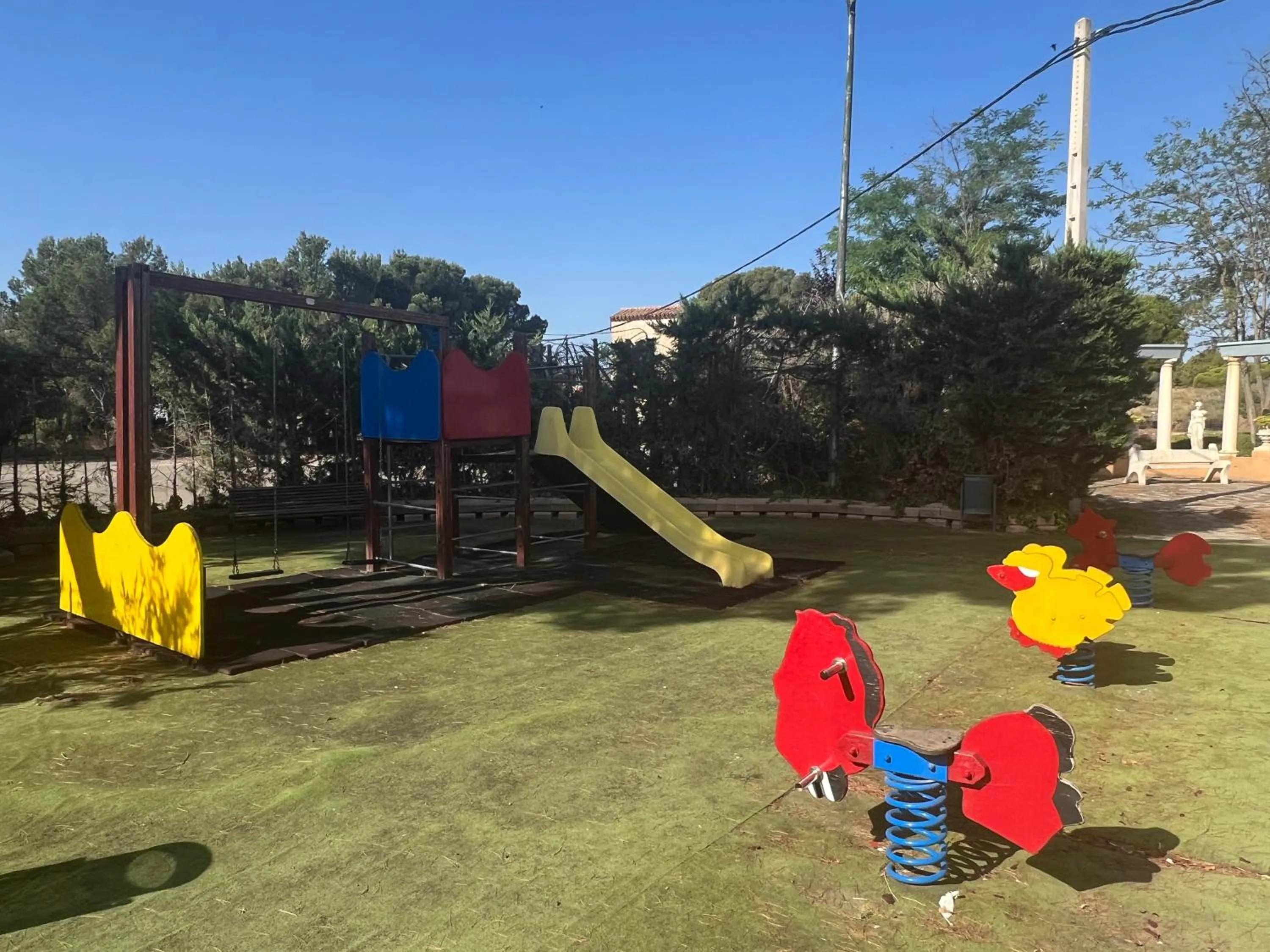 Children play ground in Hotel El Cisne
