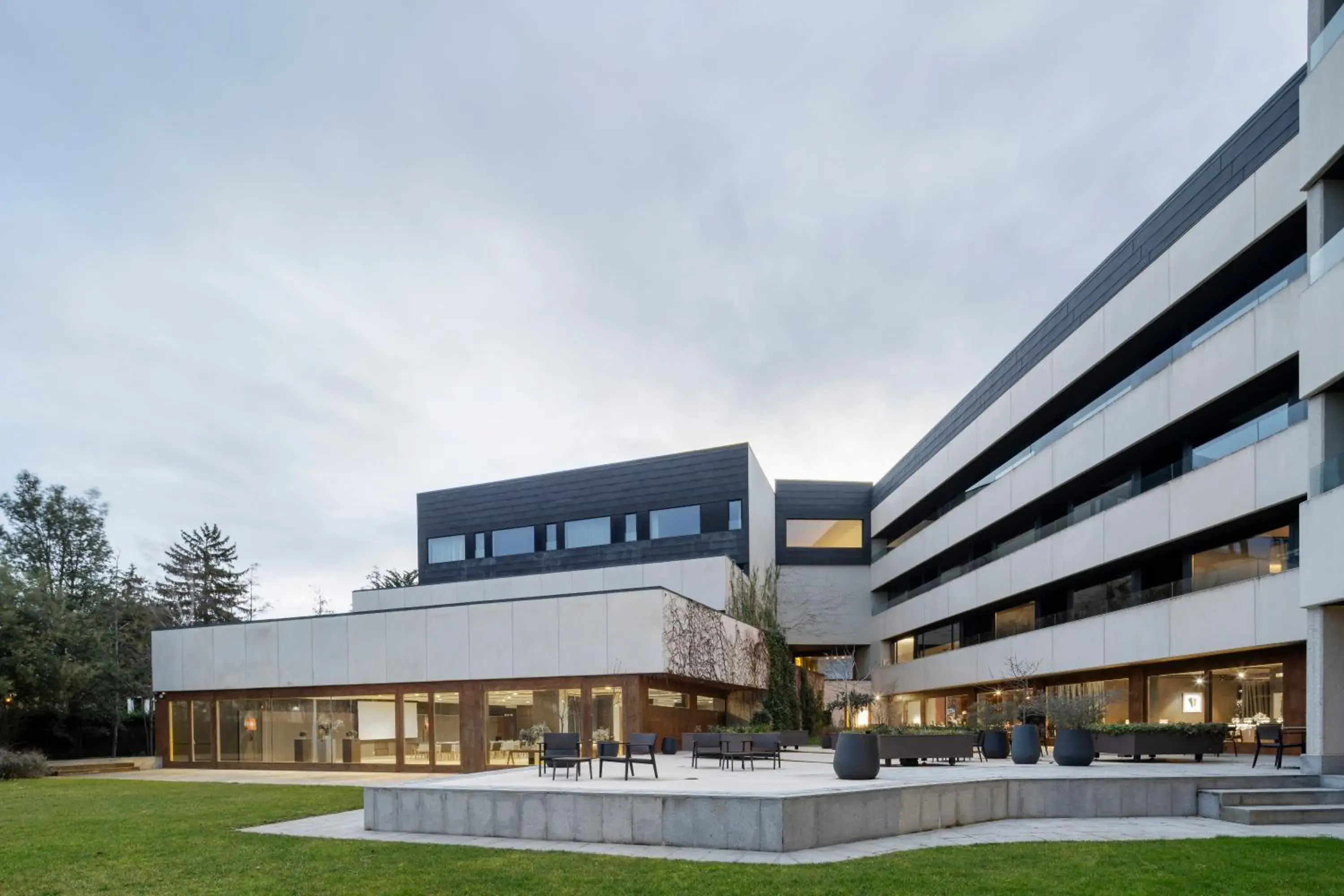 Property building in Eurostars Pamplona Property building in Eurostars Pamplona