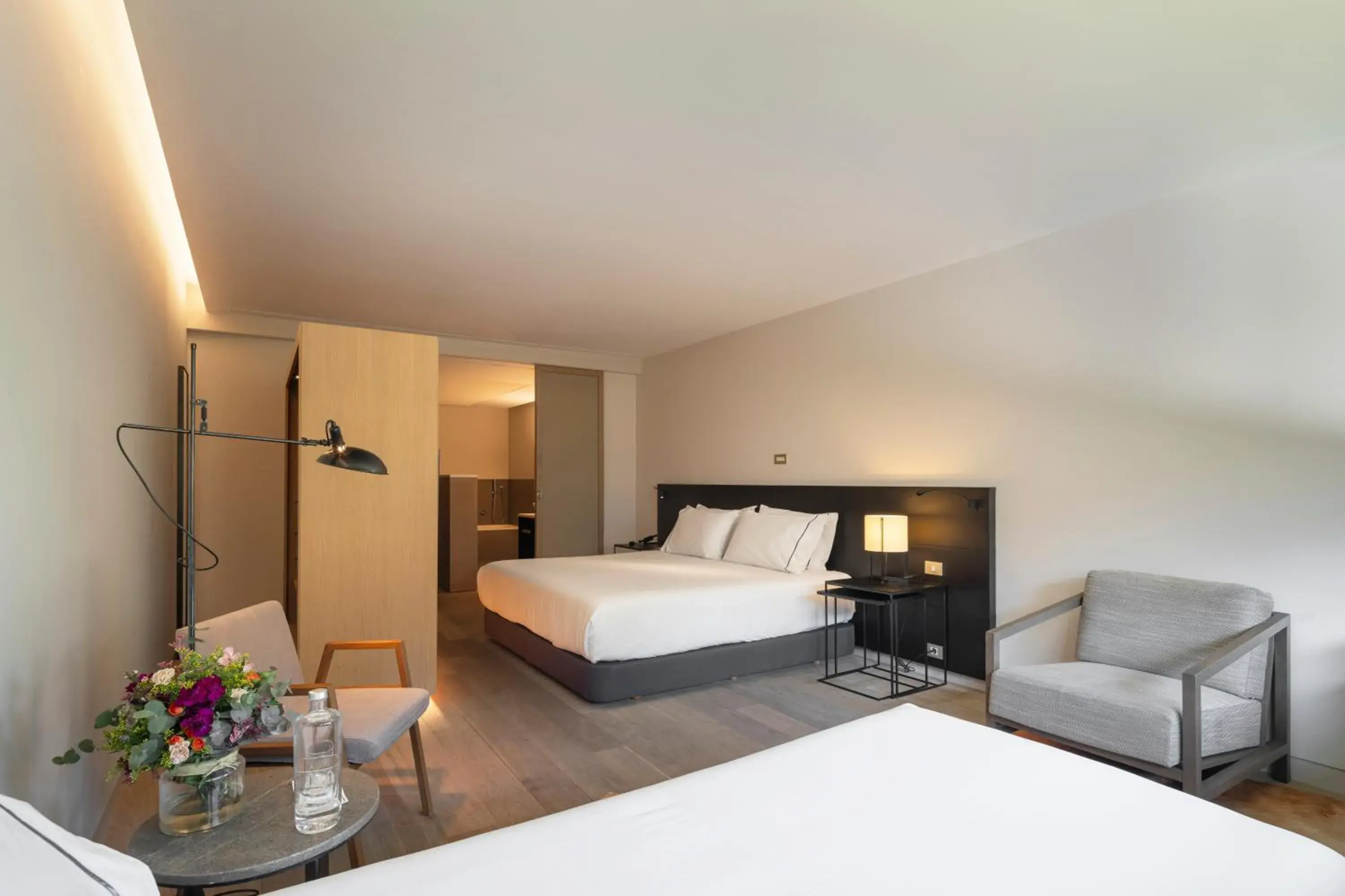 Bed in Eurostars Pamplona Bed in Eurostars Pamplona