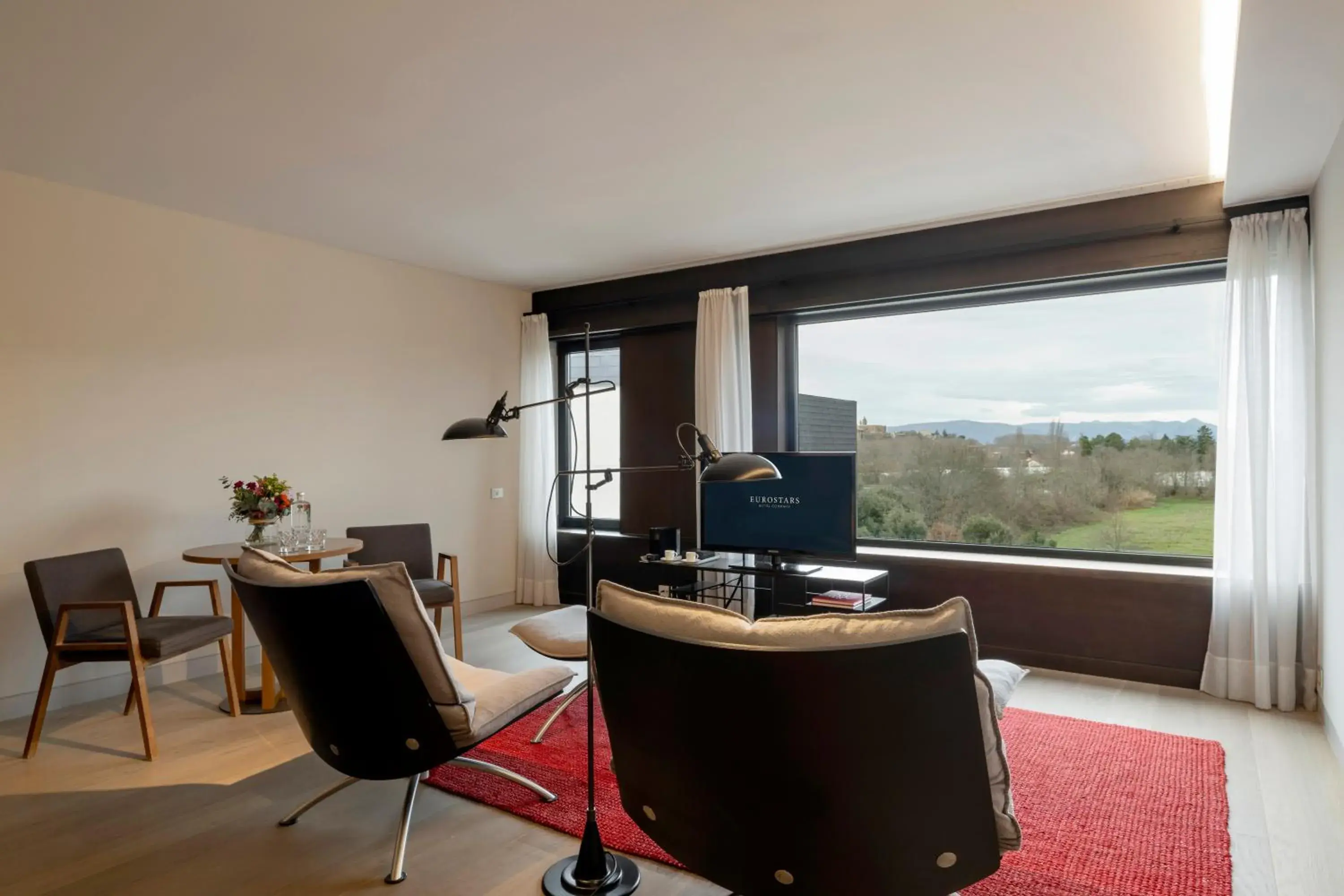 Garden view in Eurostars Pamplona Garden view in Eurostars Pamplona