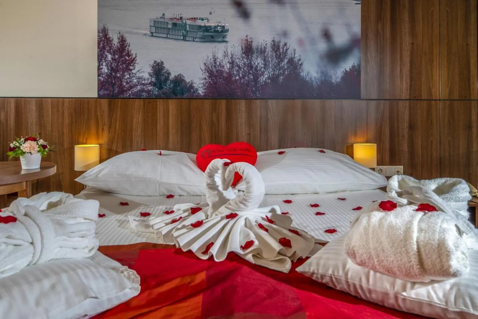 Bed in Royal Club Hotel