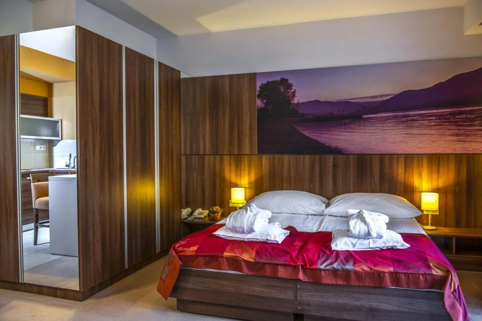 Bed in Royal Club Hotel