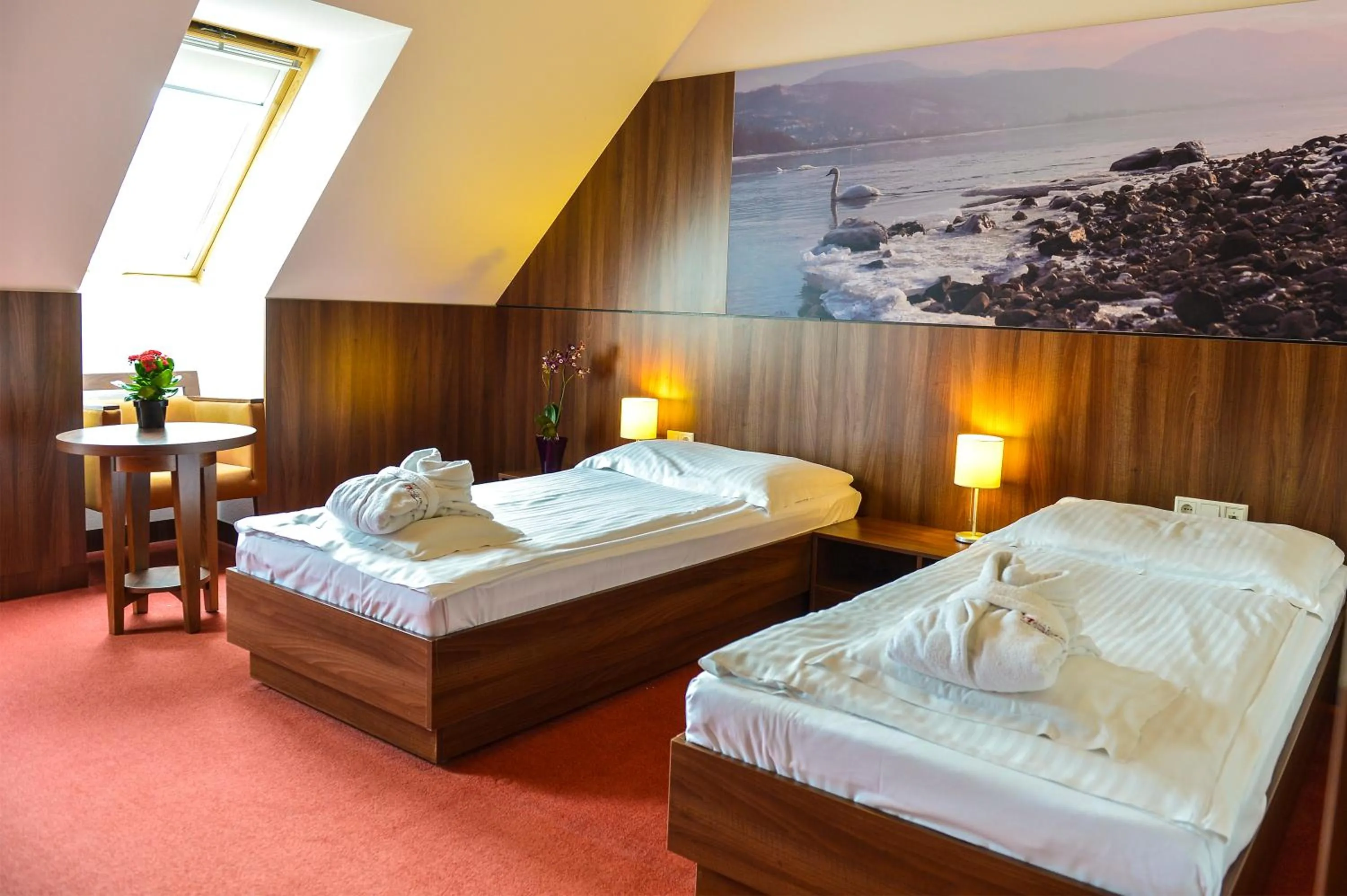 Bed in Royal Club Hotel