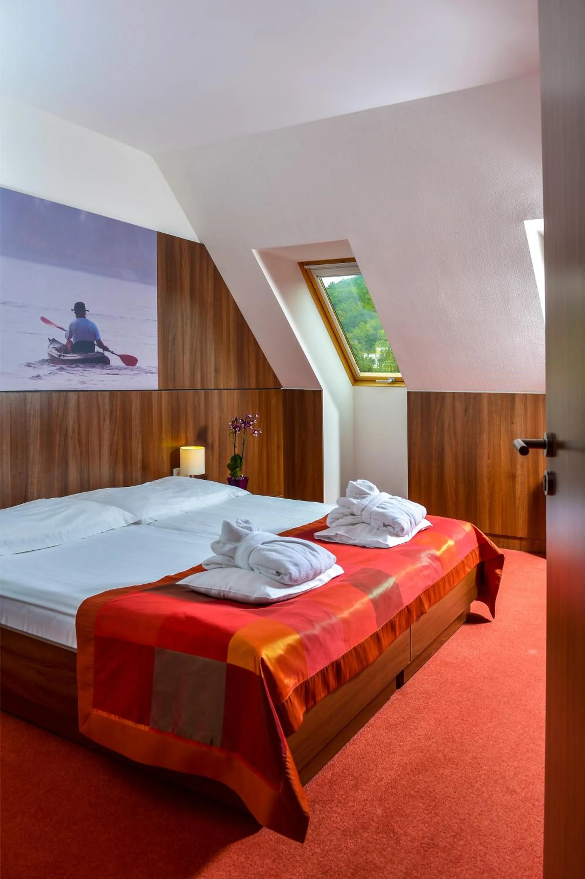 Bed in Royal Club Hotel