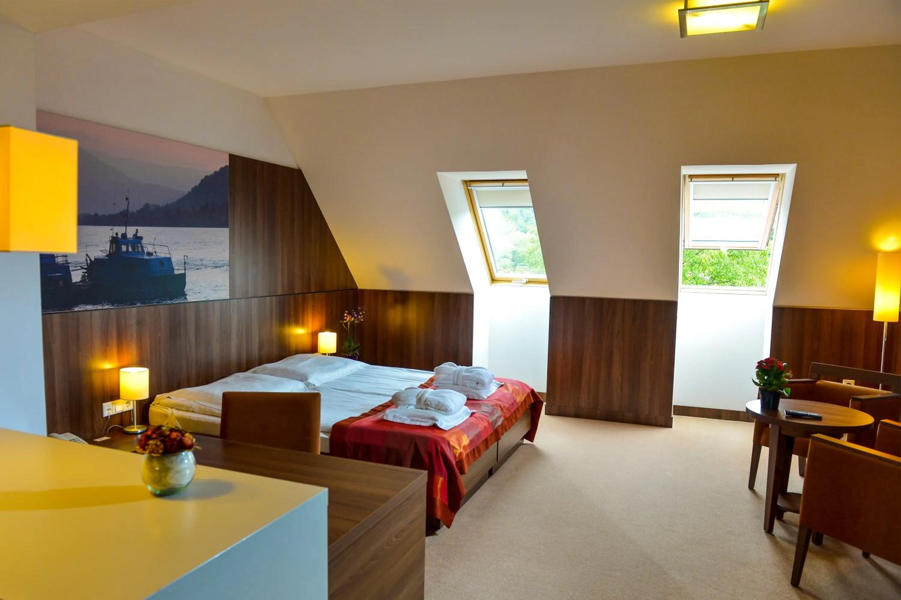 Bed in Royal Club Hotel