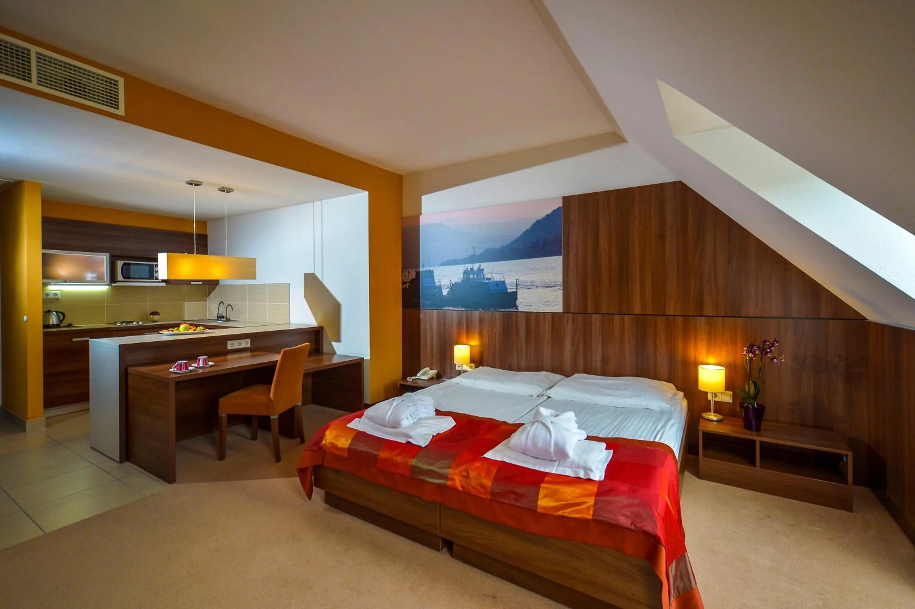 Bed in Royal Club Hotel