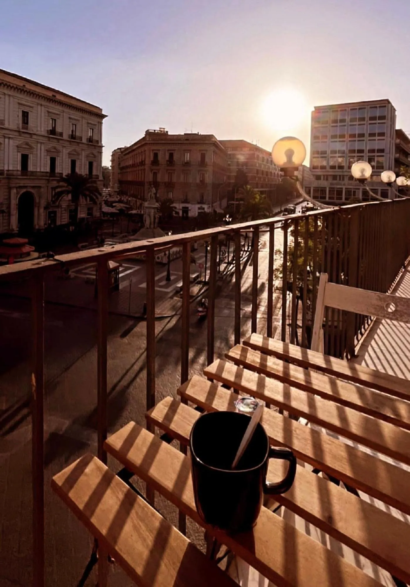 Balcony/Terrace in B&B Stesicoro InHabit