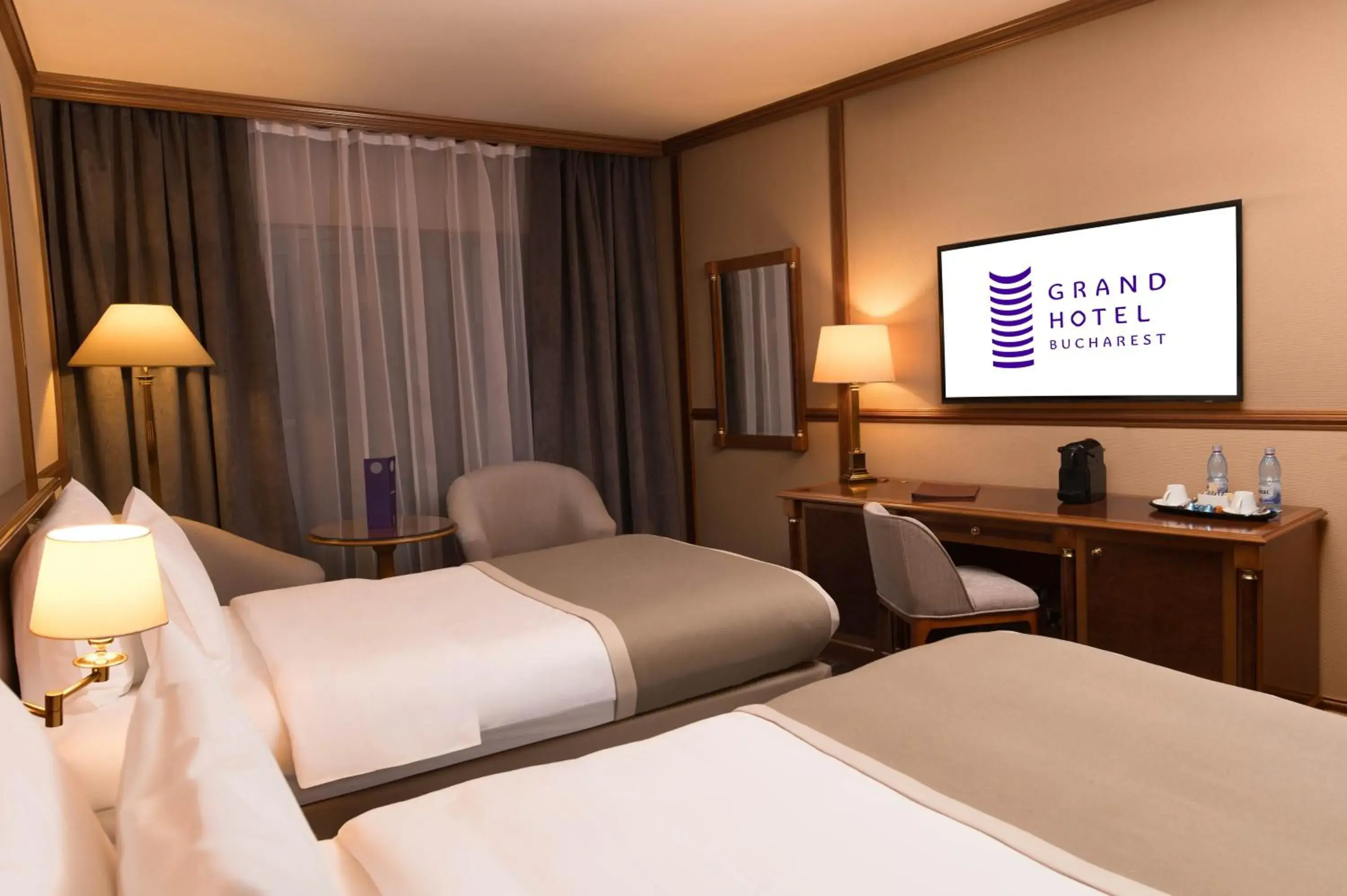 Bed in Grand Hotel Bucharest Bed in Grand Hotel Bucharest