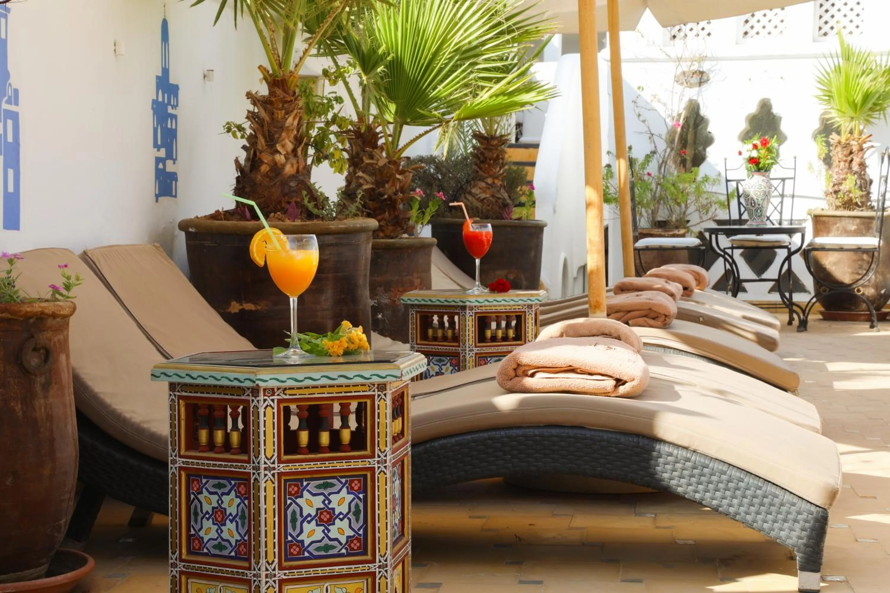 Solarium in Riad Palais Des Princesses & Spa