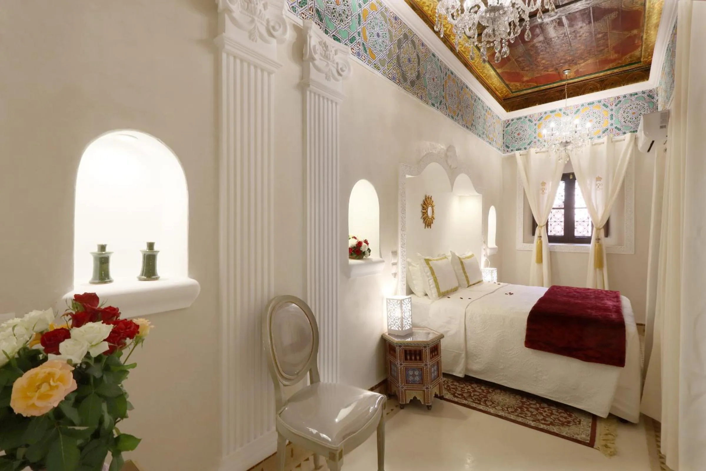 Bedroom, Bed in Riad Palais Des Princesses & Spa