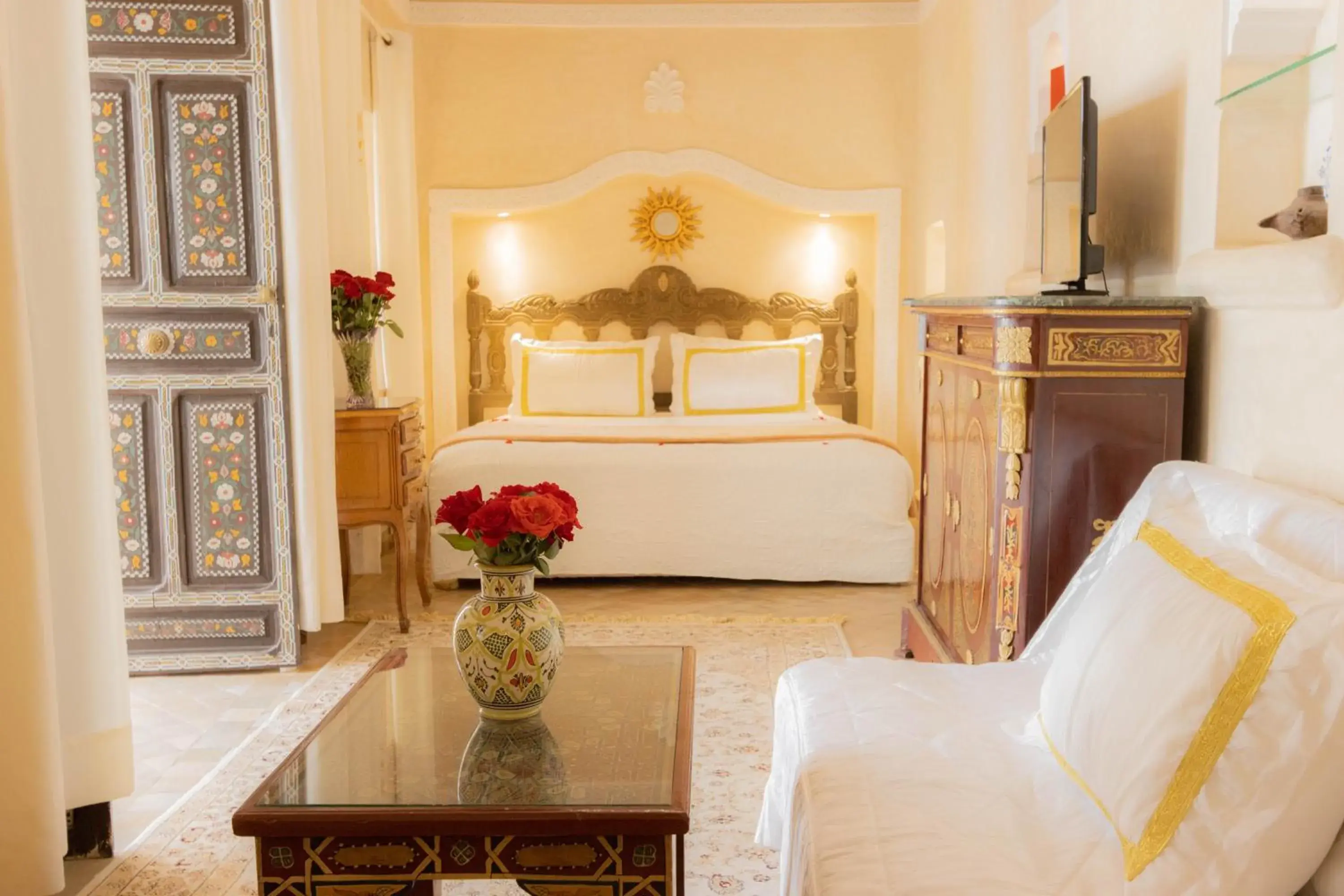 Bedroom, Bed in Riad Palais Des Princesses & Spa Bedroom, Bed in Riad Palais Des Princesses & Spa