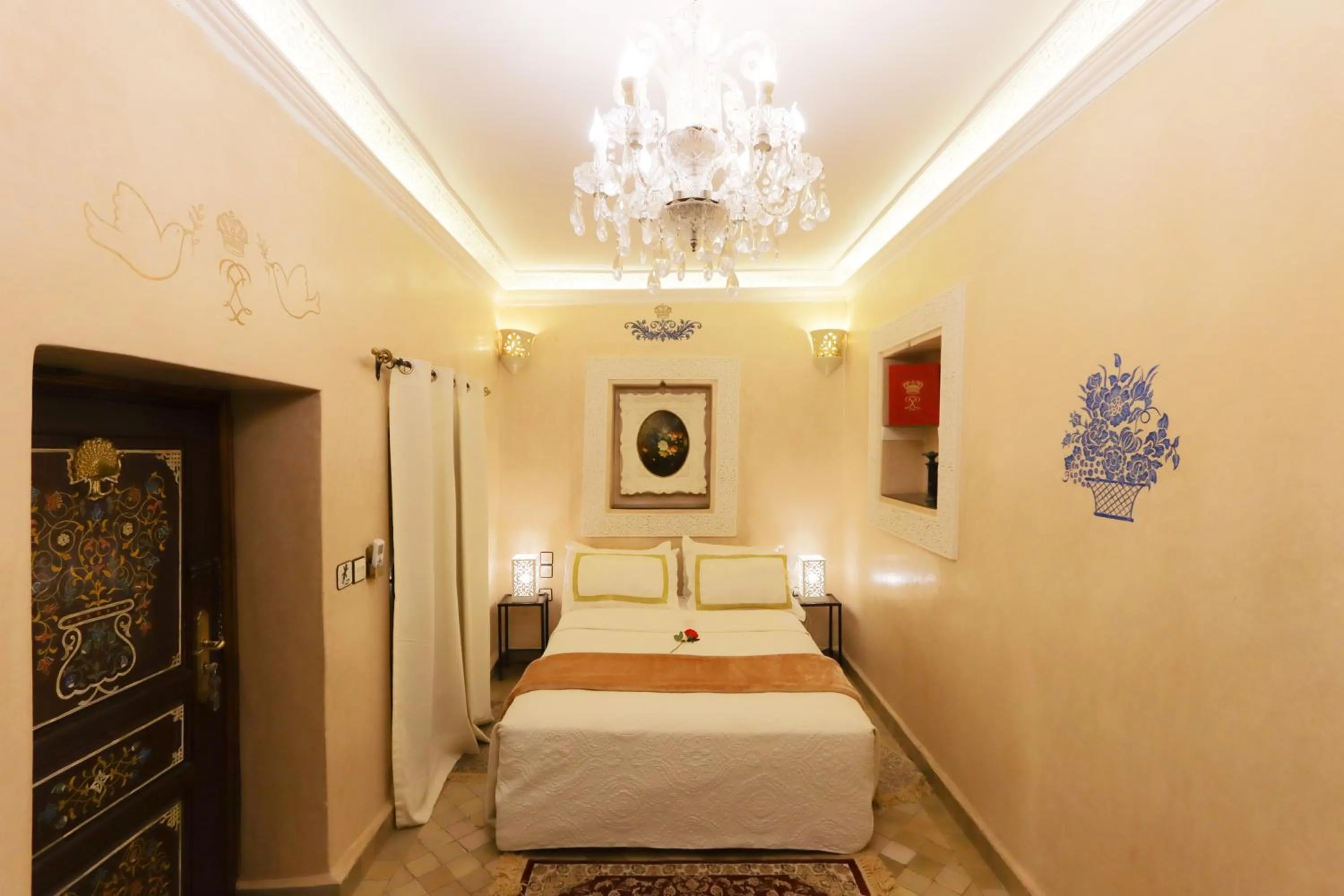 Photo of the whole room, Bed in Riad Palais Des Princesses & Spa