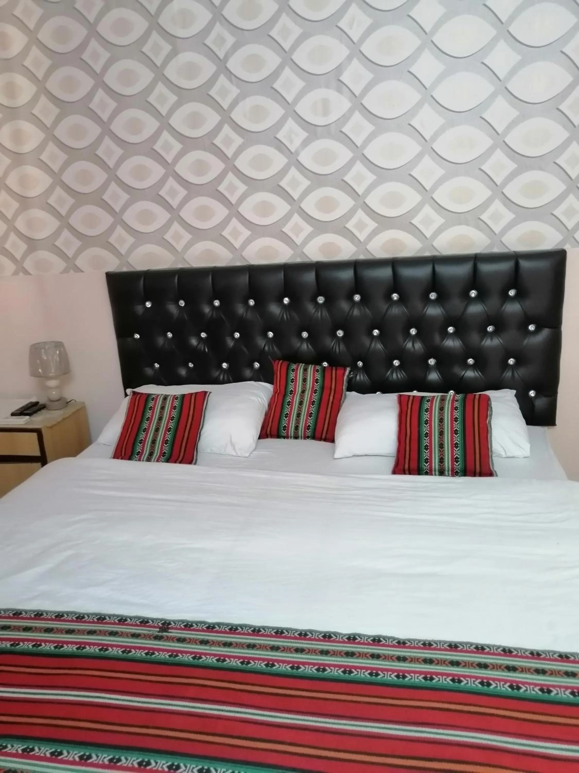 Bed in Hamoudah Hotel