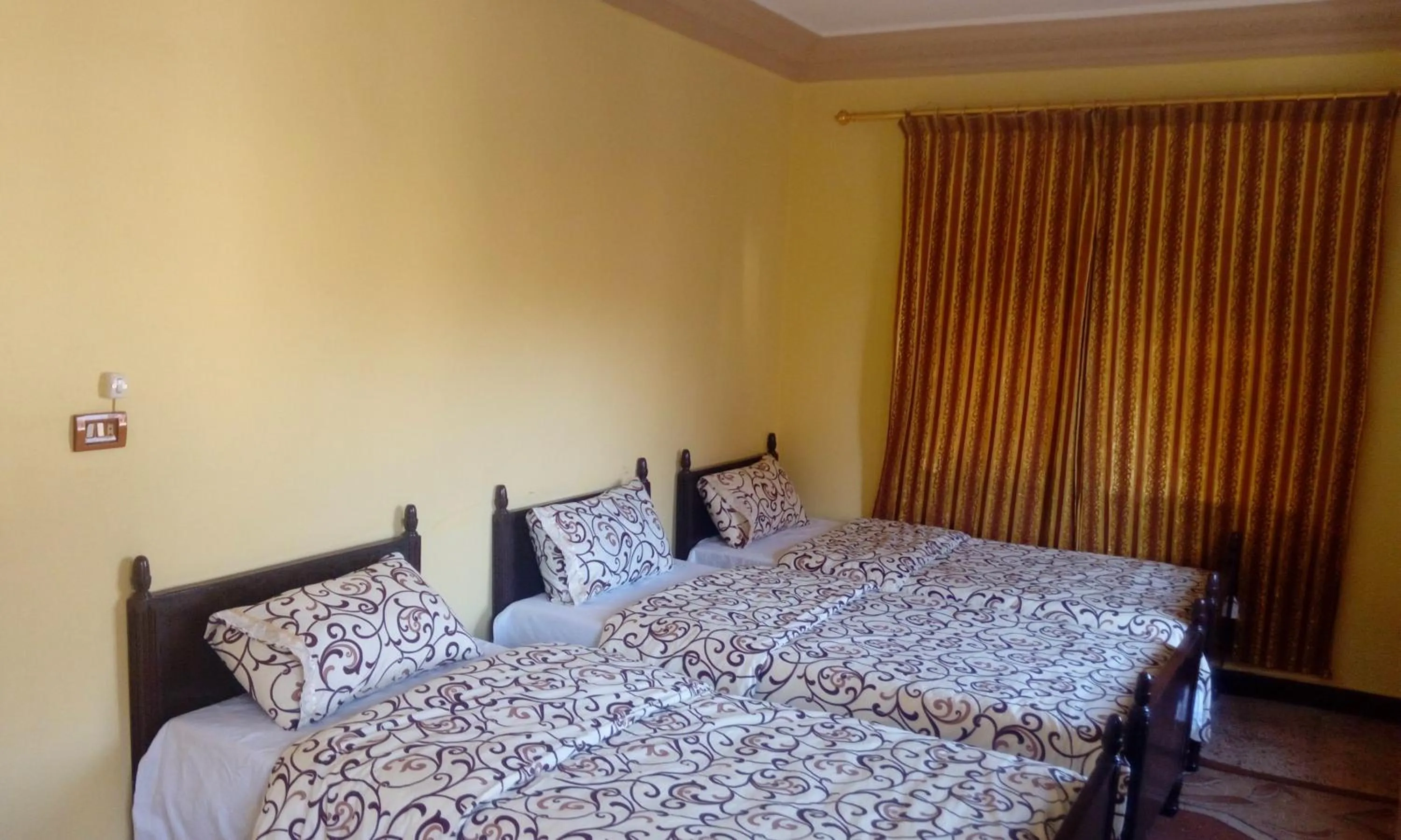 Bed in Hamoudah Hotel