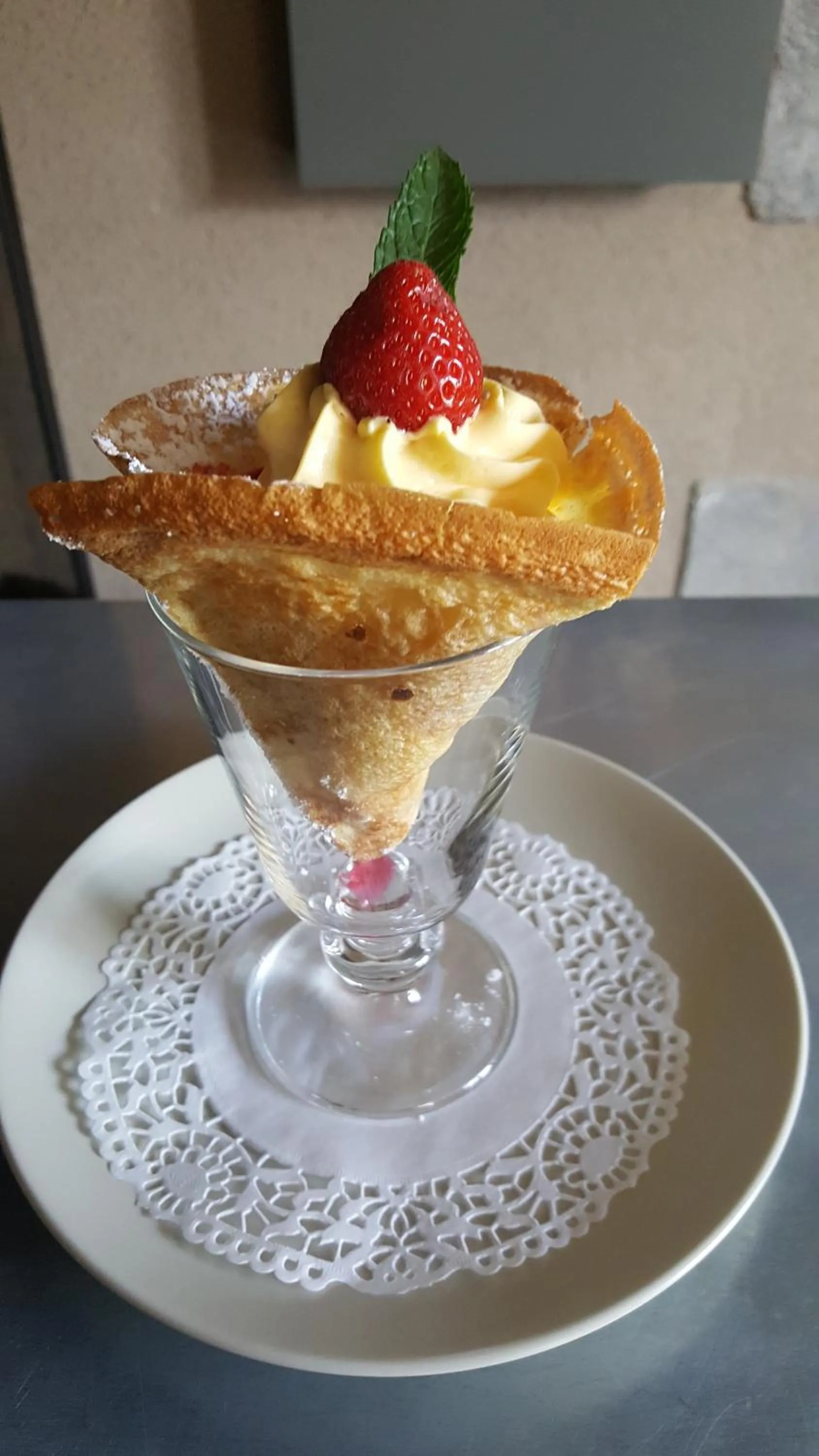 Dinner in L'Auberge de Teissières