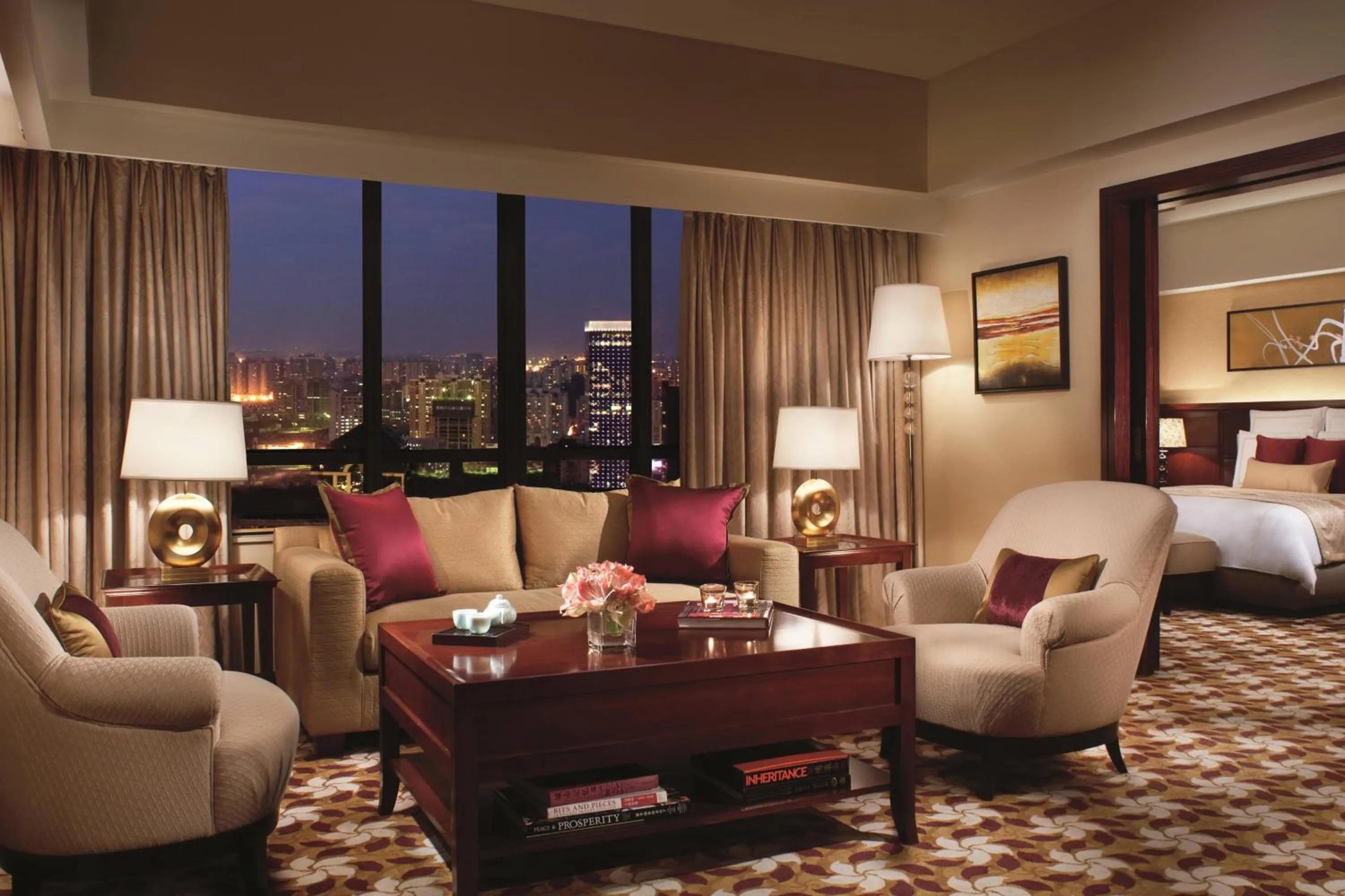 Bedroom, Bed in The Portman Ritz-Carlton Shanghai - Prime Shanghai hub for elite travelers