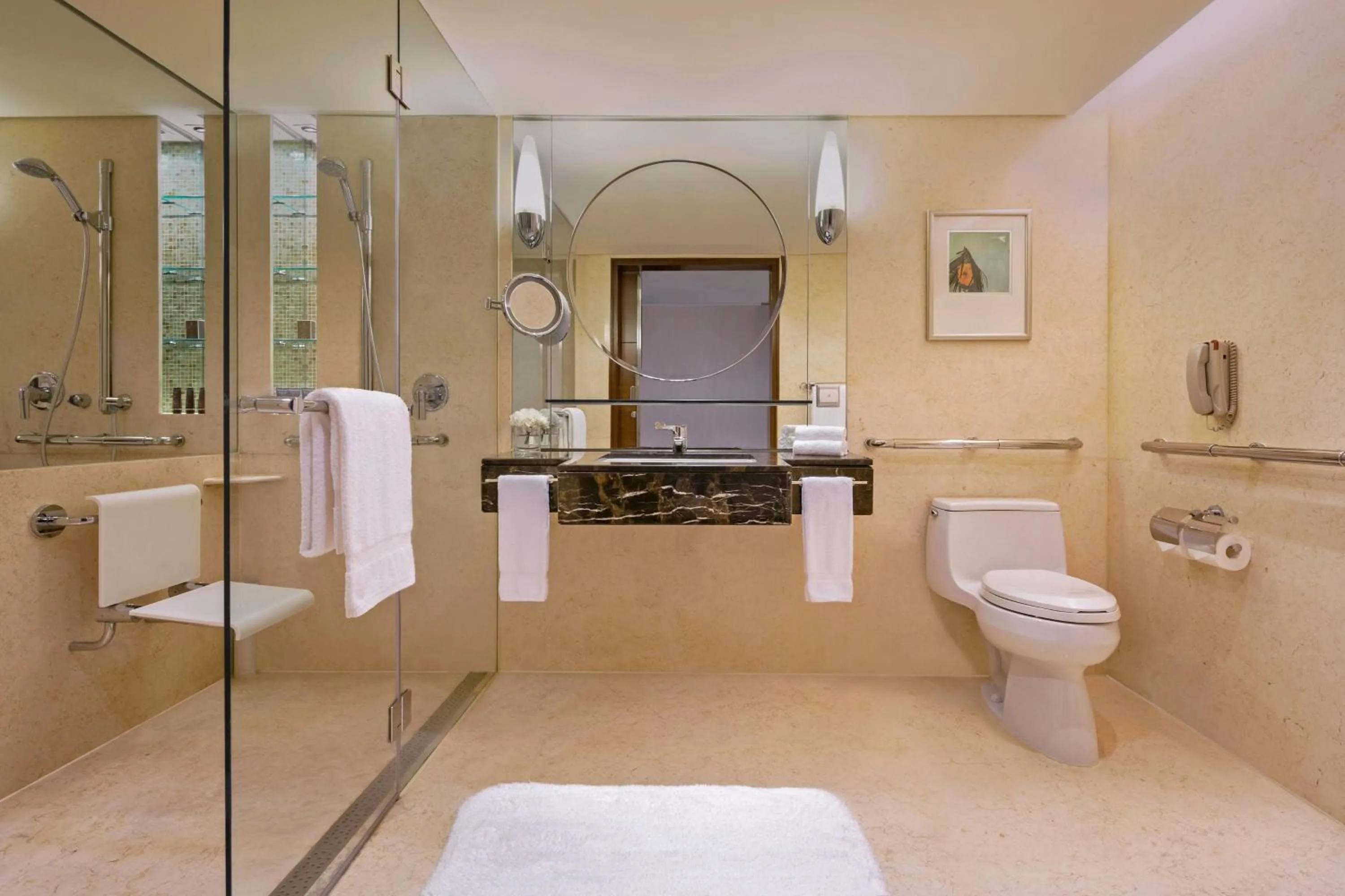 Bathroom in The Portman Ritz-Carlton Shanghai - Prime Shanghai hub for elite travelers