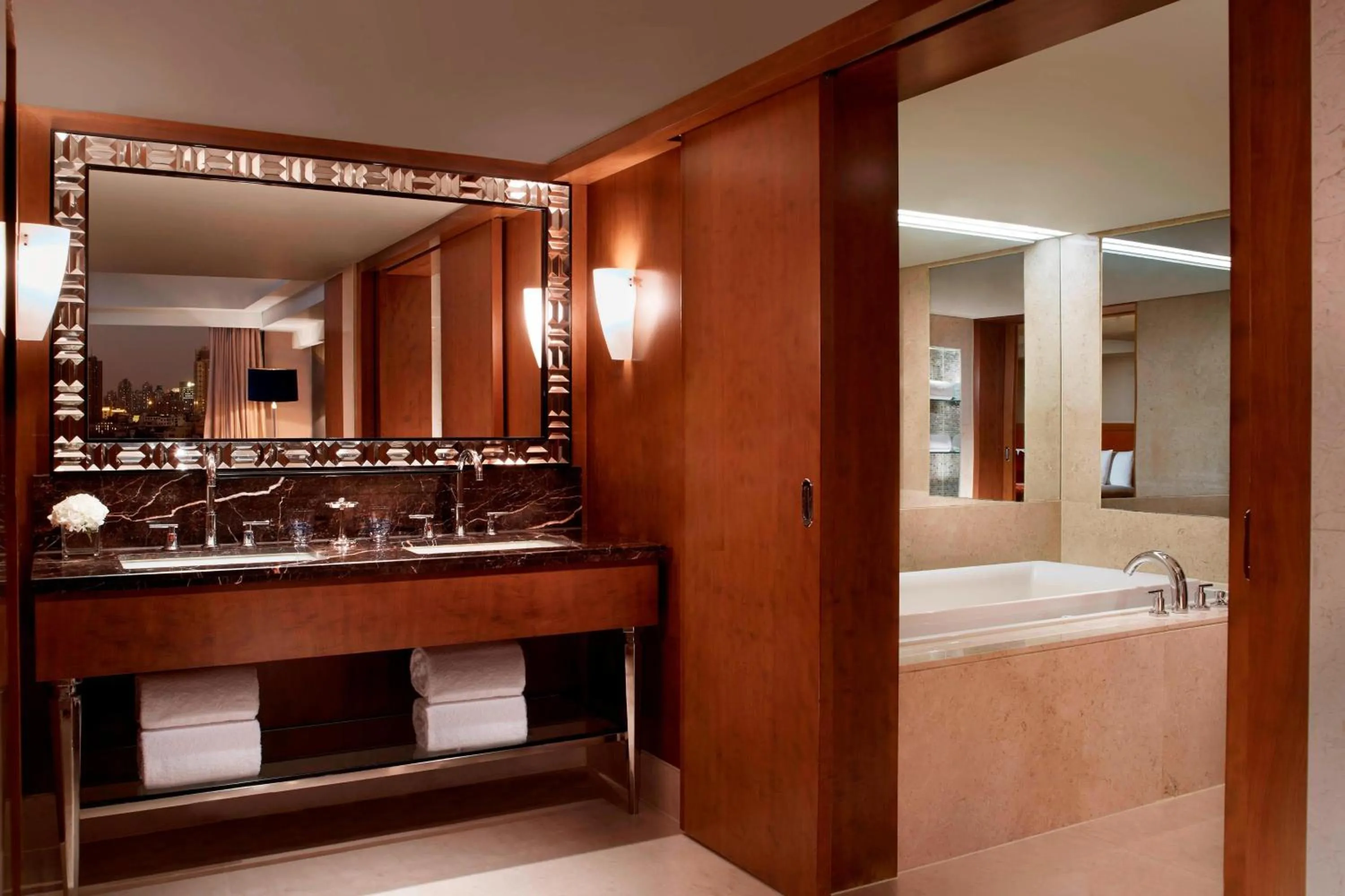 Bathroom in The Portman Ritz-Carlton Shanghai - Prime Shanghai hub for elite travelers