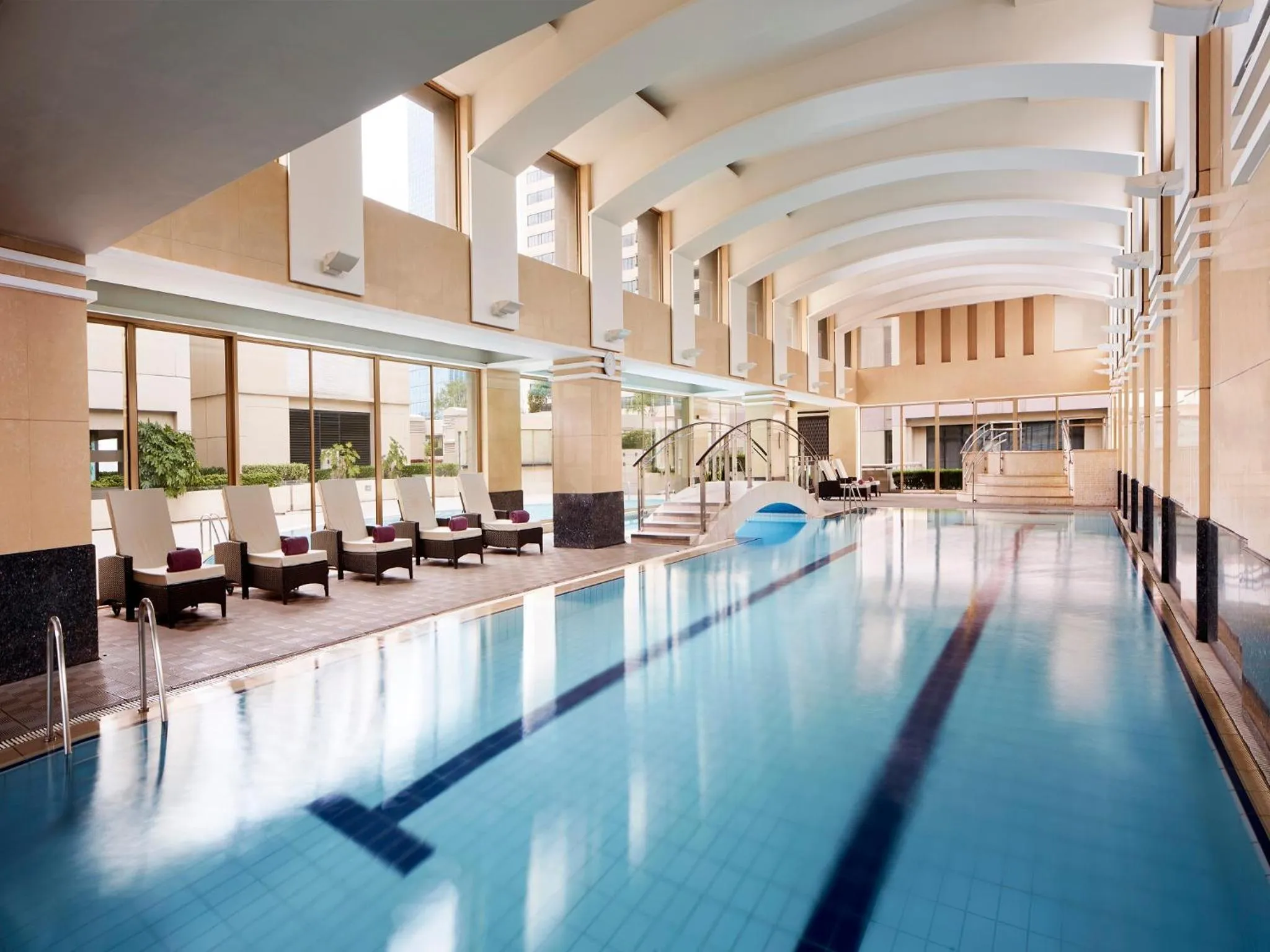 Pool view in The Portman Ritz-Carlton Shanghai - Prime Shanghai hub for elite travelers