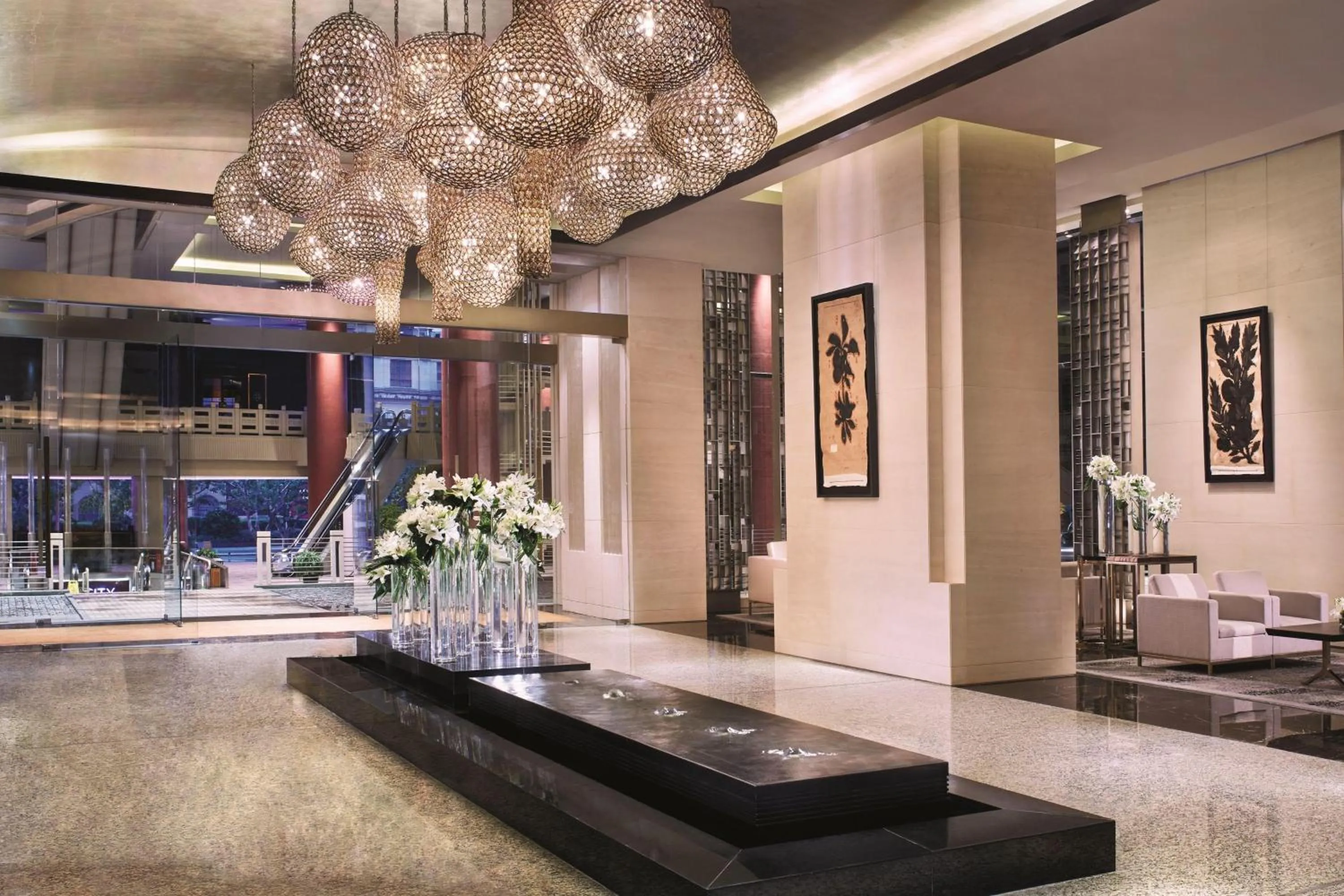 Lobby or reception in The Portman Ritz-Carlton Shanghai - Prime Shanghai hub for elite travelers