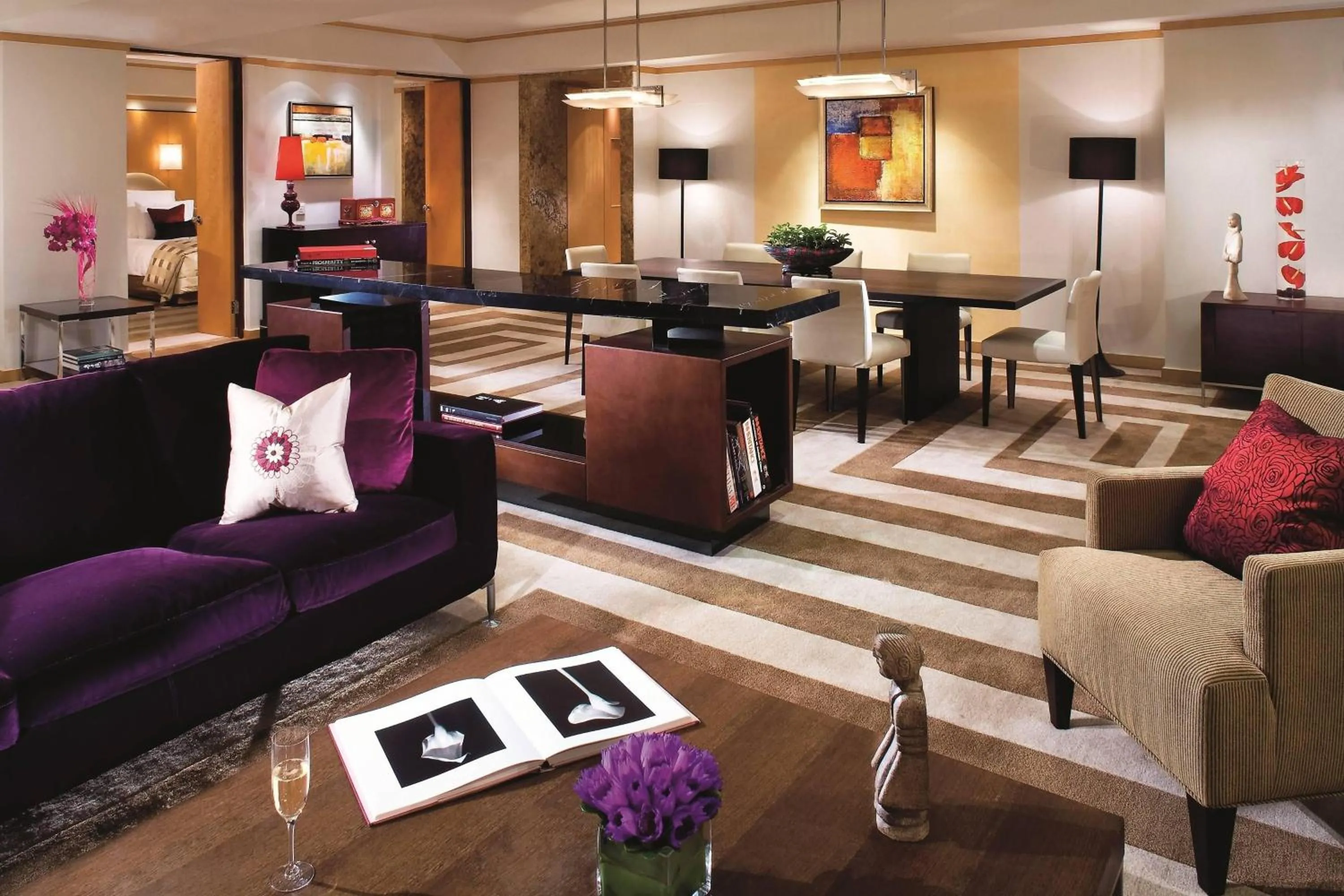 Bedroom in The Portman Ritz-Carlton Shanghai - Prime Shanghai hub for elite travelers