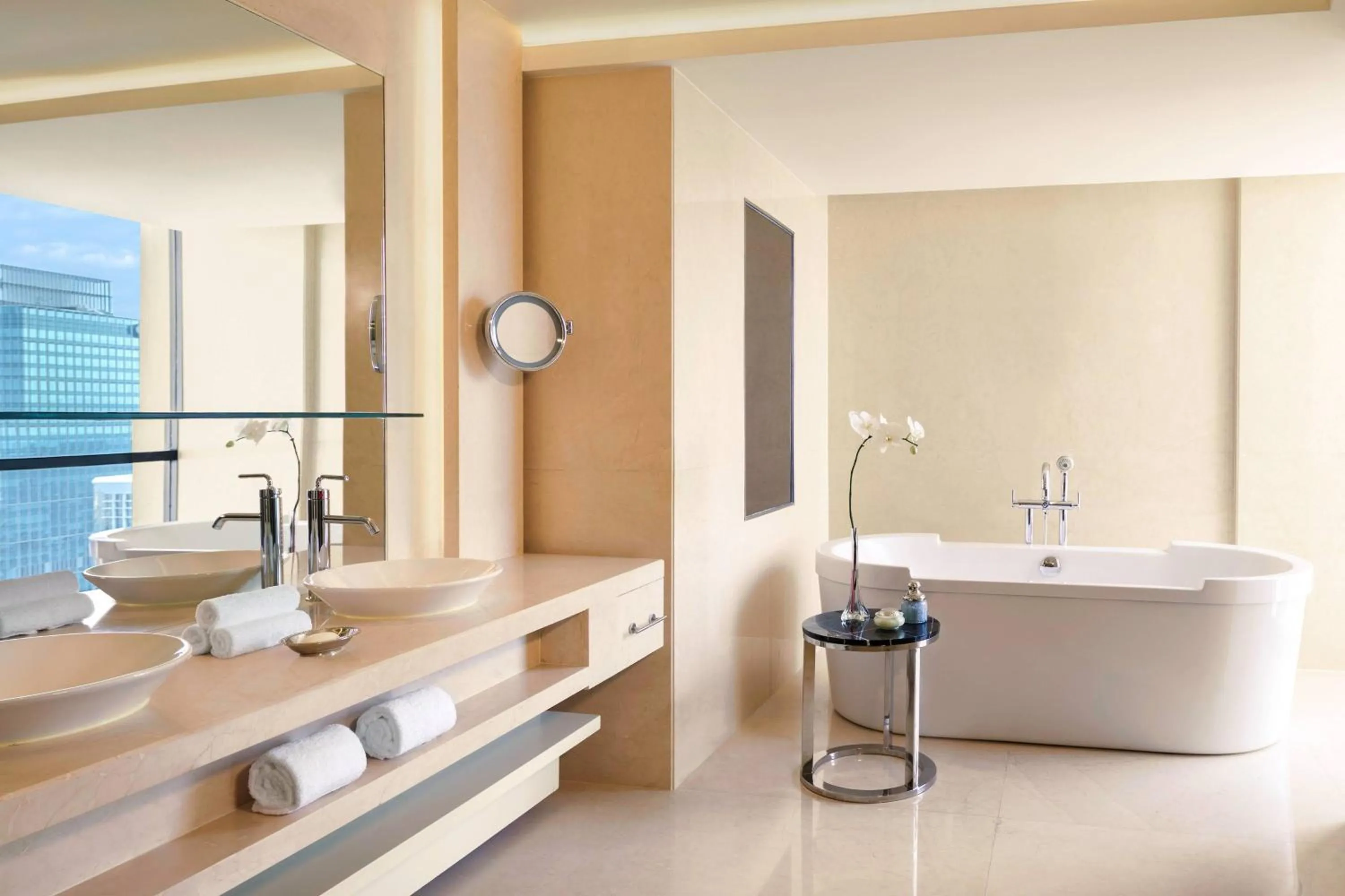 Bathroom in The Portman Ritz-Carlton Shanghai - Prime Shanghai hub for elite travelers