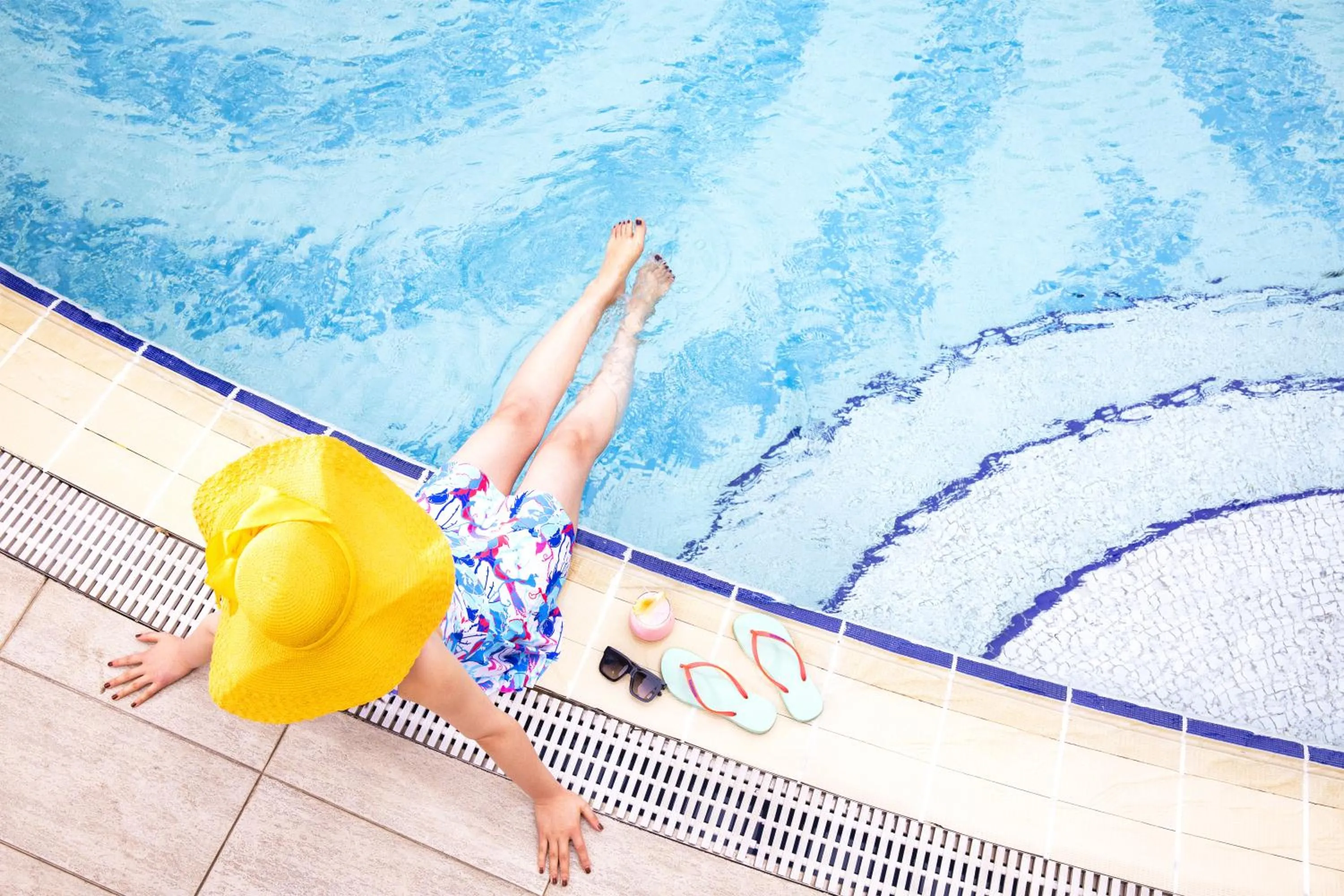 Swimming pool in The Portman Ritz-Carlton Shanghai - Prime Shanghai hub for elite travelers