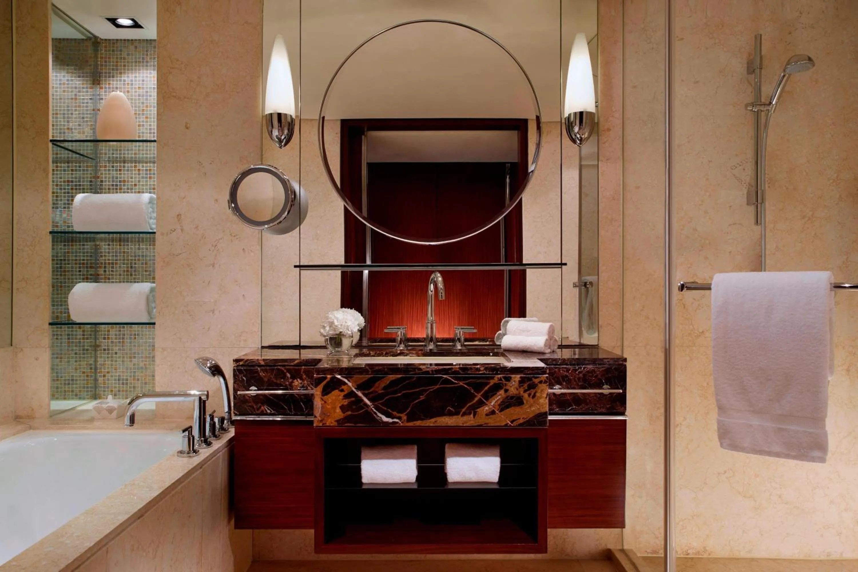 Bathroom in The Portman Ritz-Carlton Shanghai - Prime Shanghai hub for elite travelers