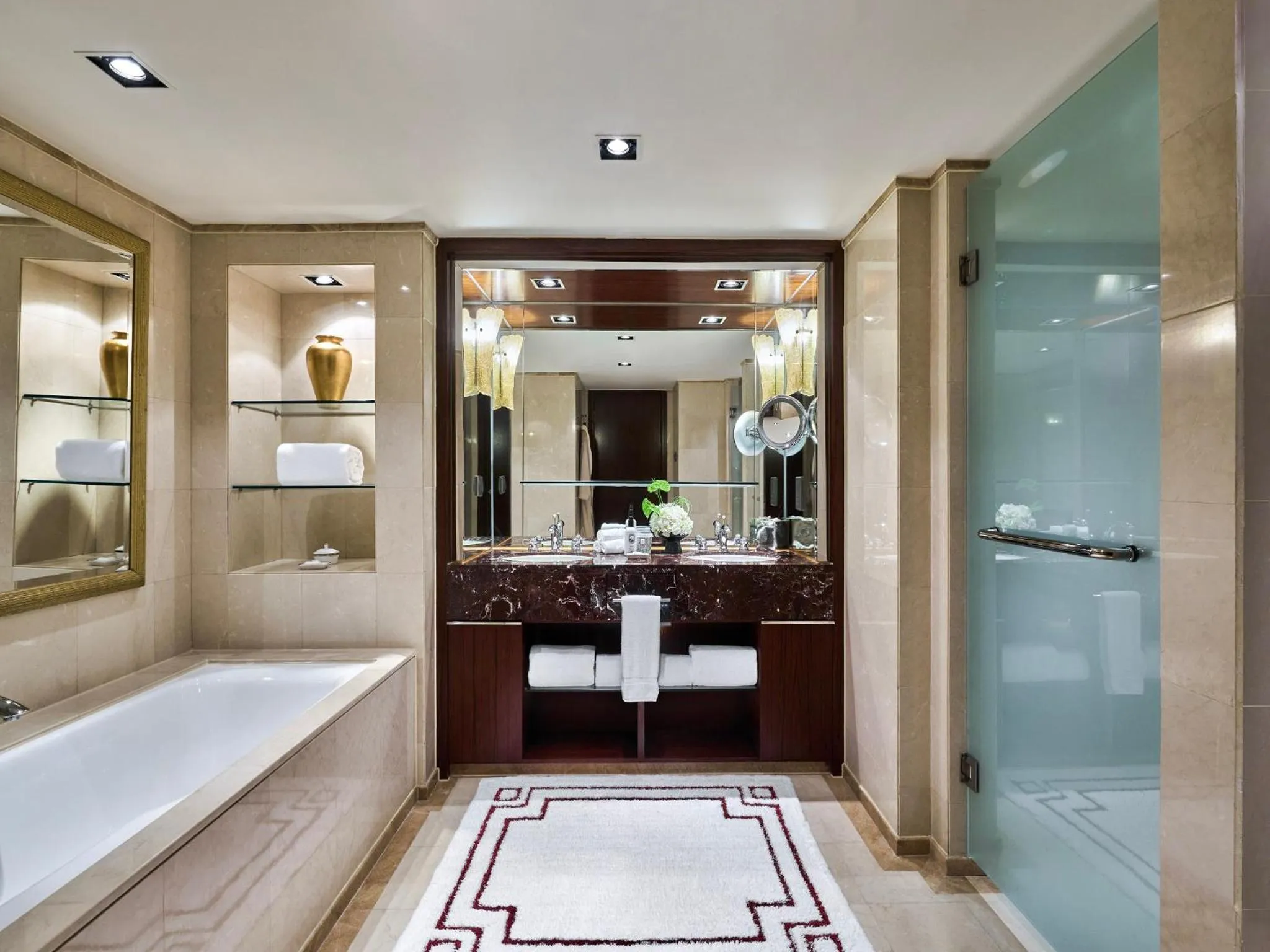 Bathroom in The Portman Ritz-Carlton Shanghai - Prime Shanghai hub for elite travelers