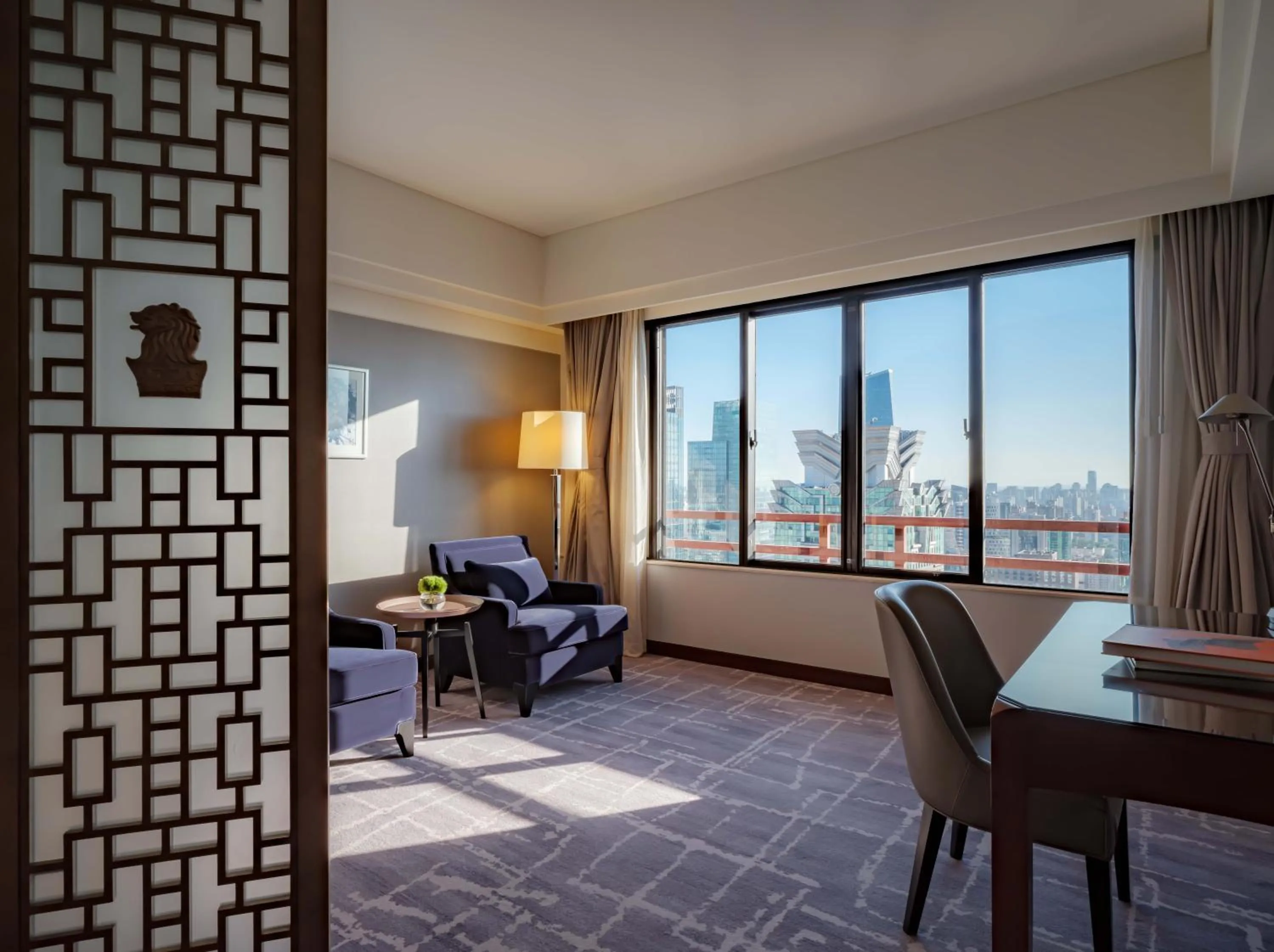 Seating area in The Portman Ritz-Carlton Shanghai - Prime Shanghai hub for elite travelers