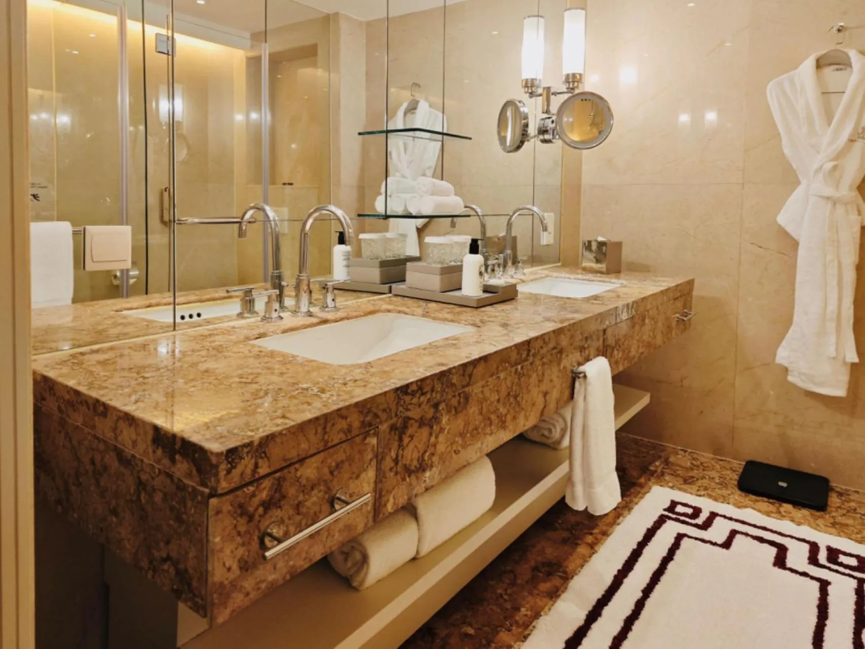 Bathroom in The Portman Ritz-Carlton Shanghai - Prime Shanghai hub for elite travelers
