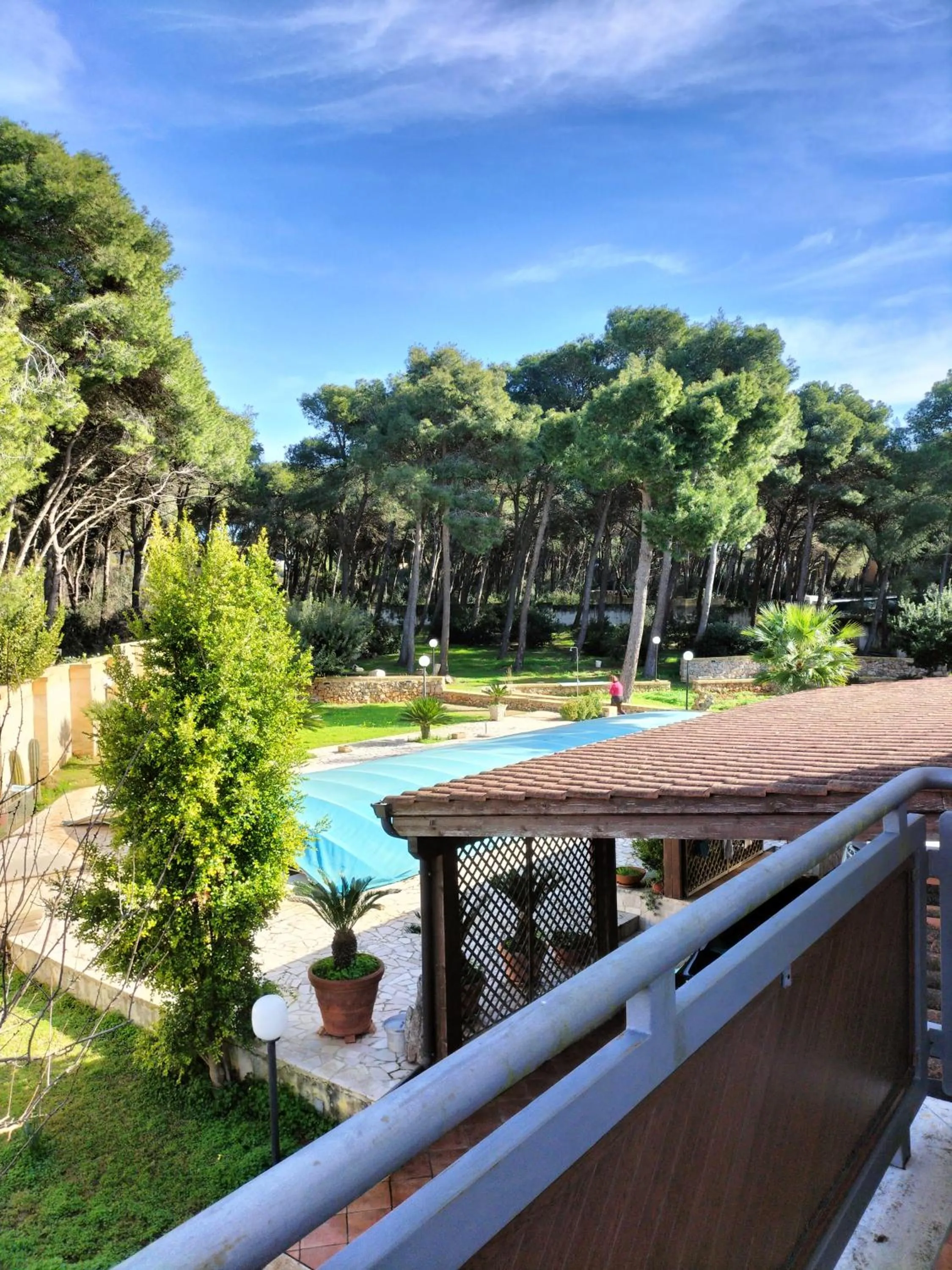 Balcony/Terrace in B&B Solepineta