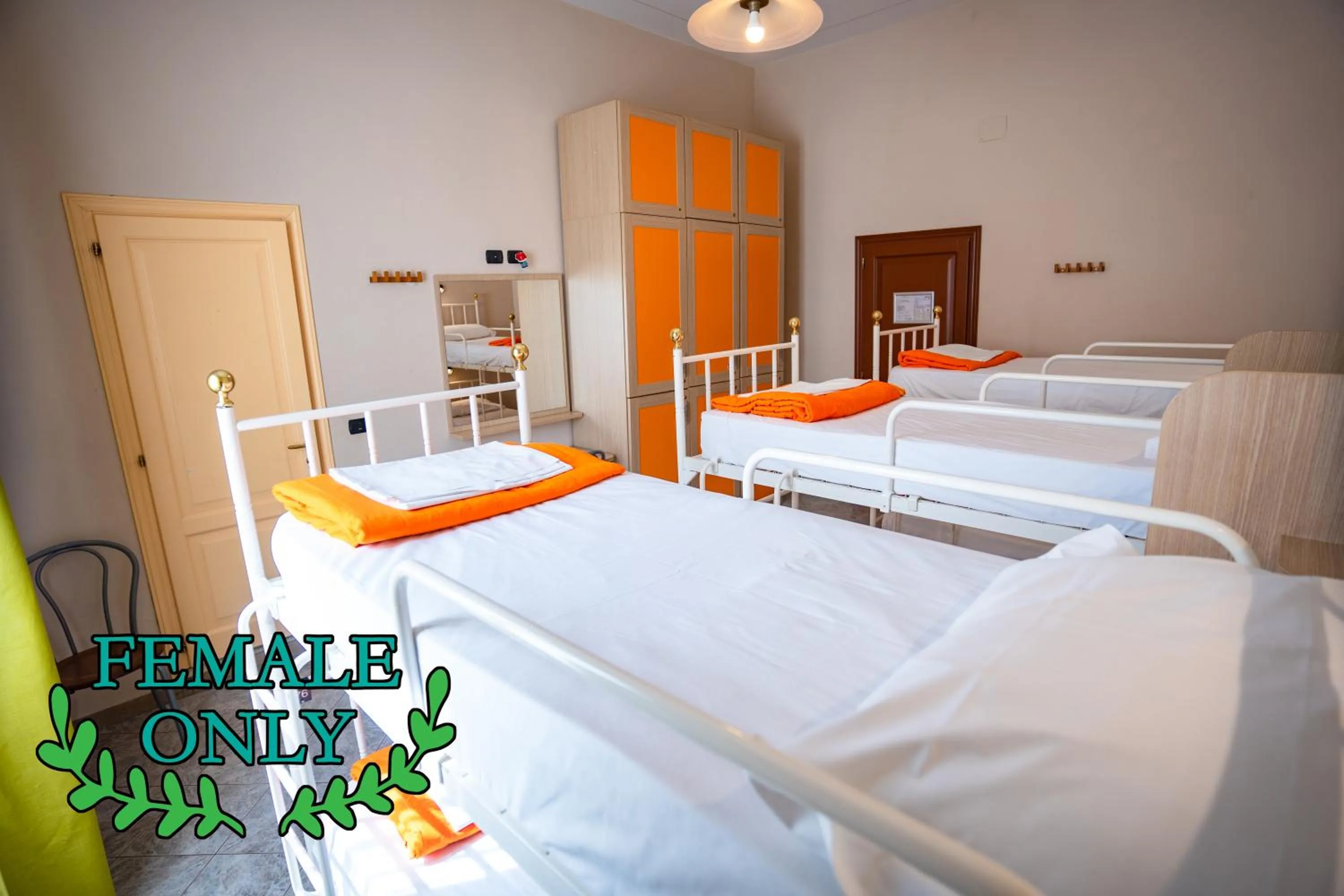 Bedroom, Bed in Hostel Archi Rossi