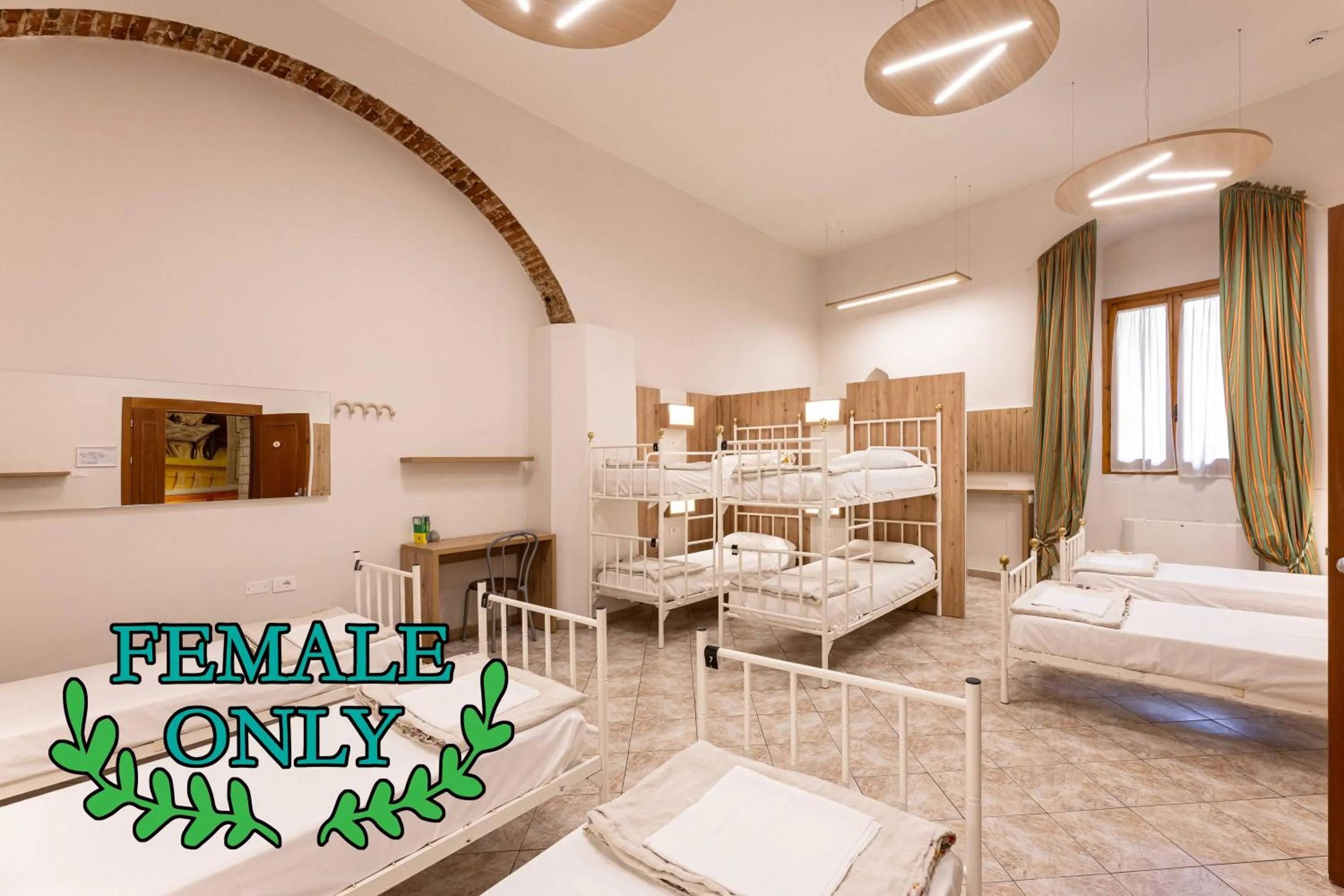 Bedroom, Bed in Hostel Archi Rossi