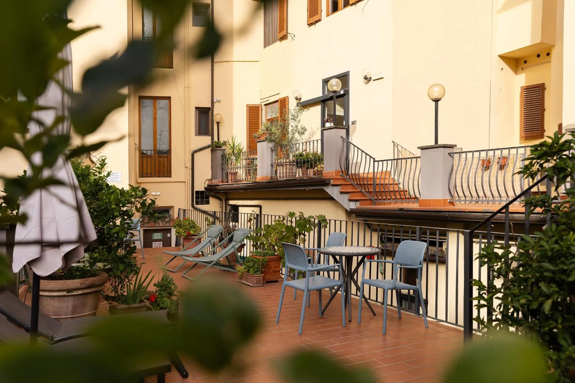 Balcony/Terrace in Hostel Archi Rossi