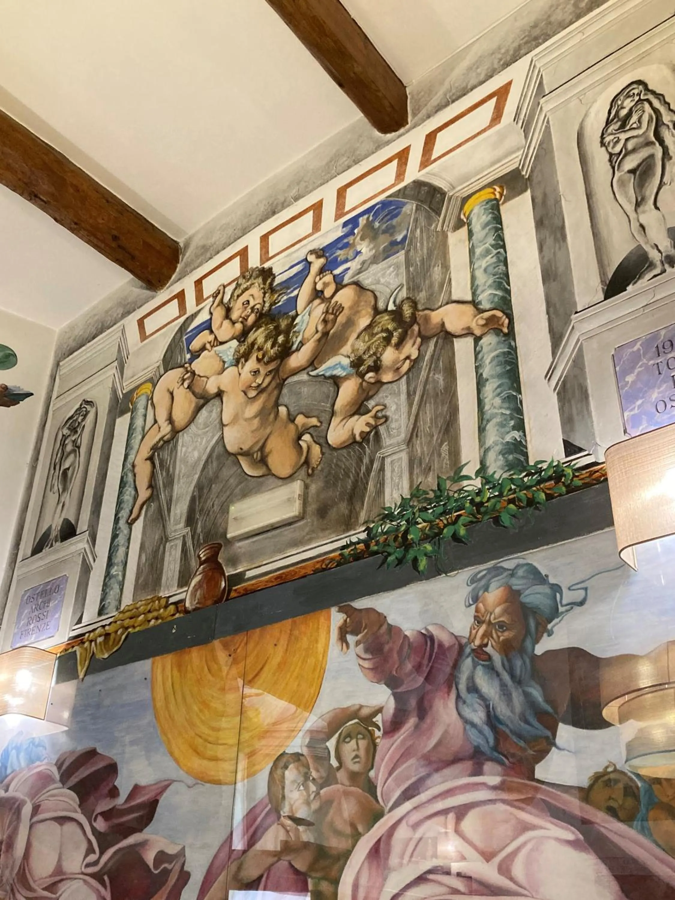 Lobby or reception in Hostel Archi Rossi