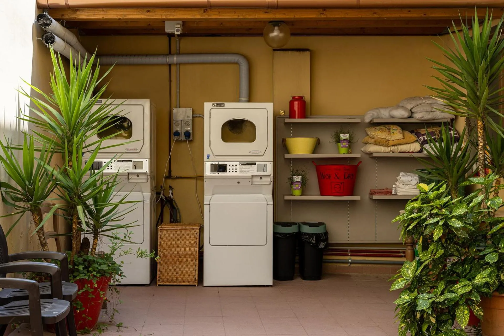 laundry in Hostel Archi Rossi