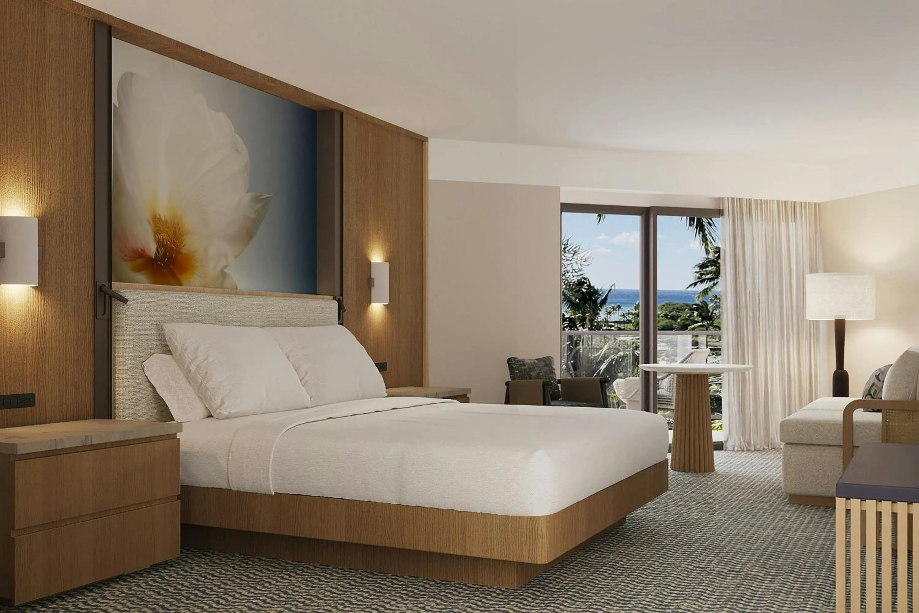 Photo of the whole room, Bed in Waikoloa Beach Marriott Resort & Spa