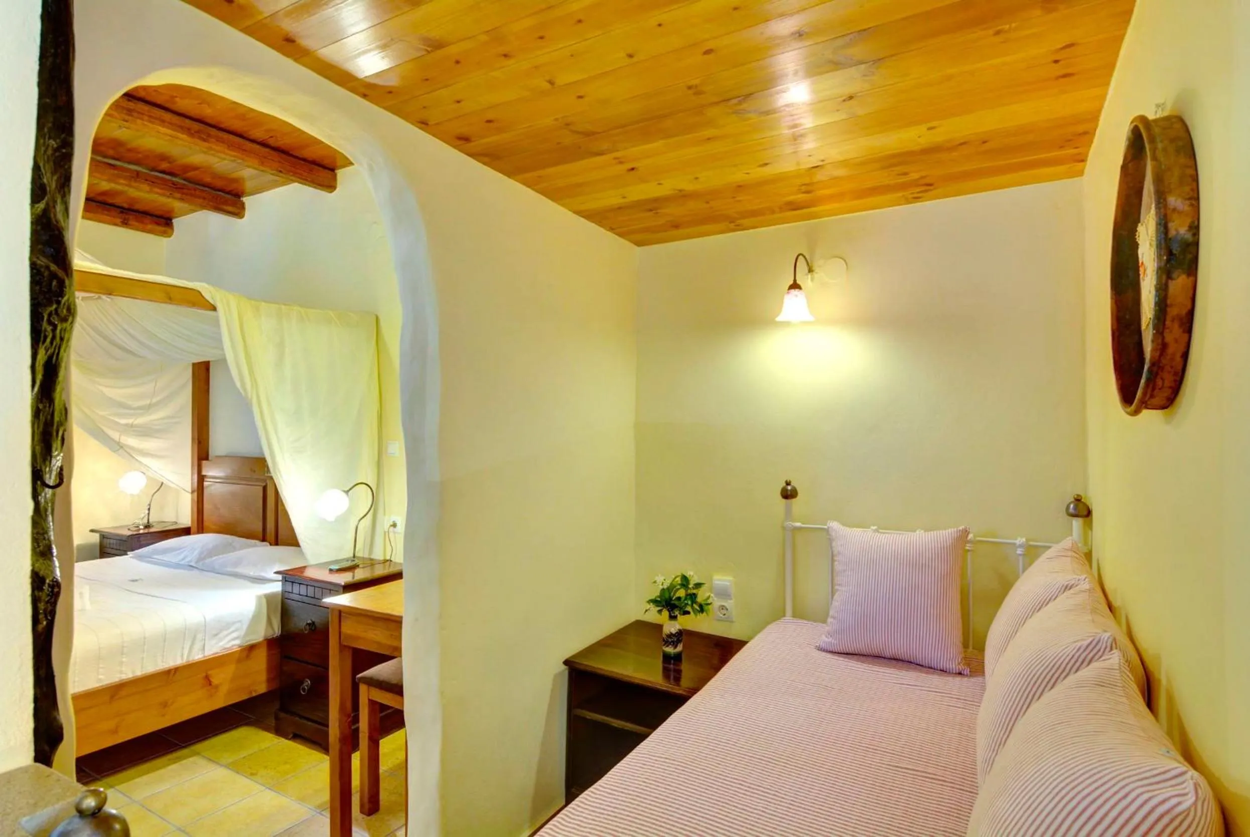 Bed in Elia Hotel & Spa