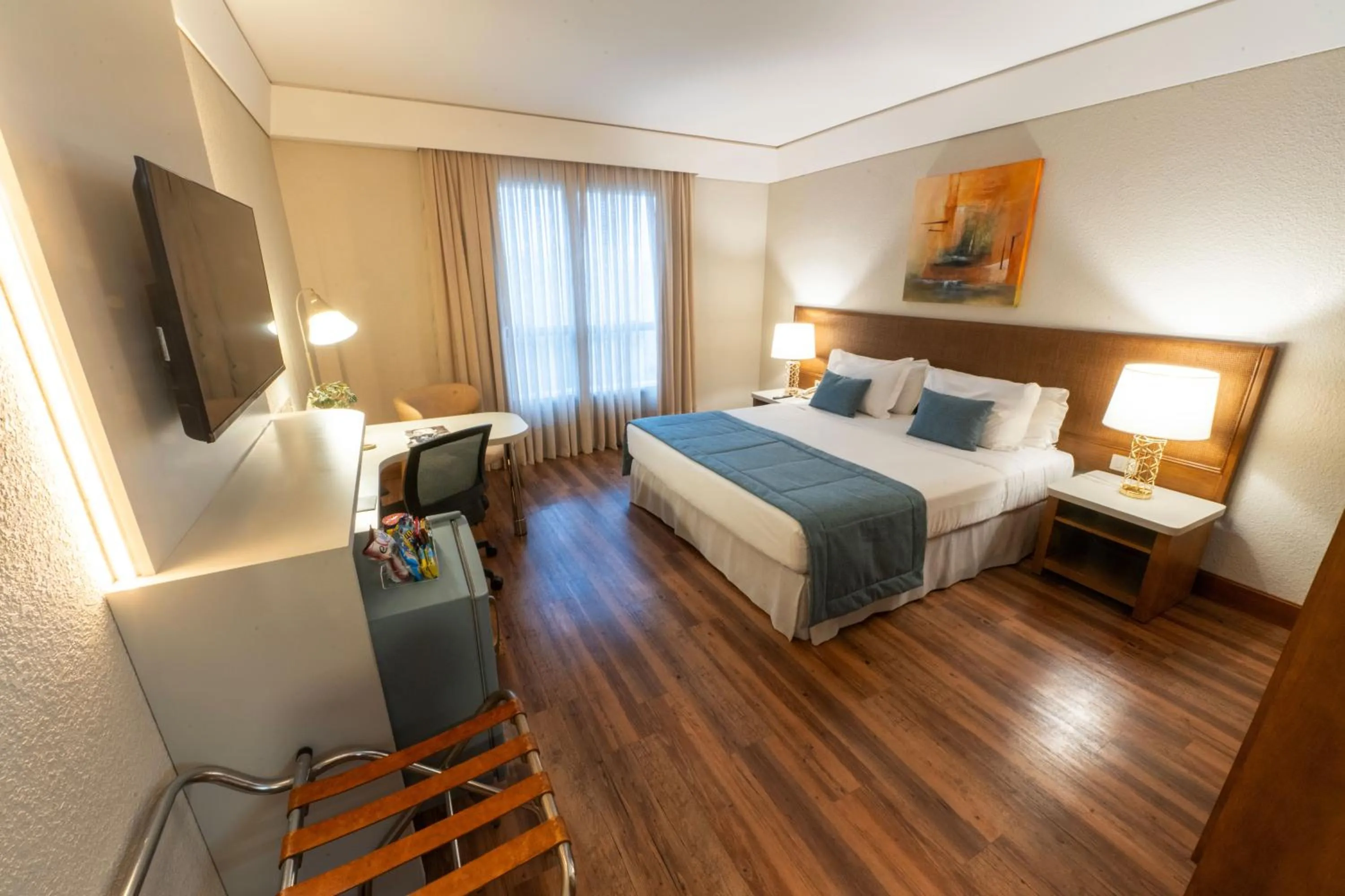 Bed in Blue Tree Towers Caxias do Sul