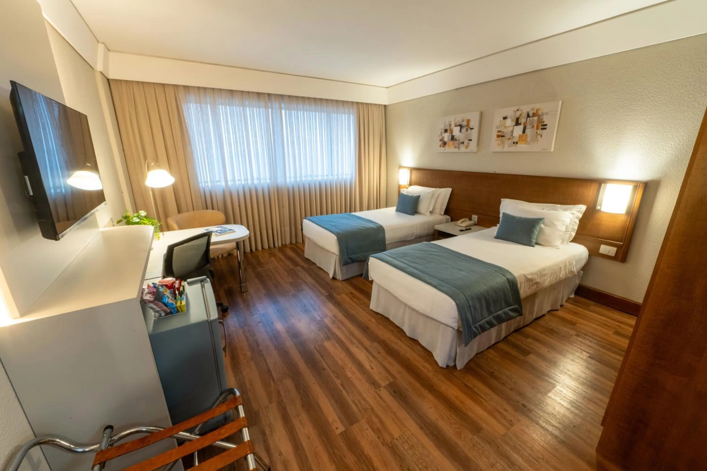 Bed in Blue Tree Towers Caxias do Sul