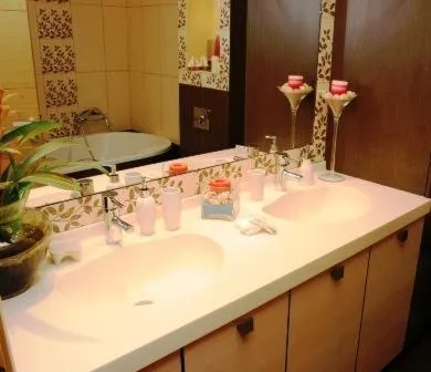 Bathroom in Aria Hotel Samos Town