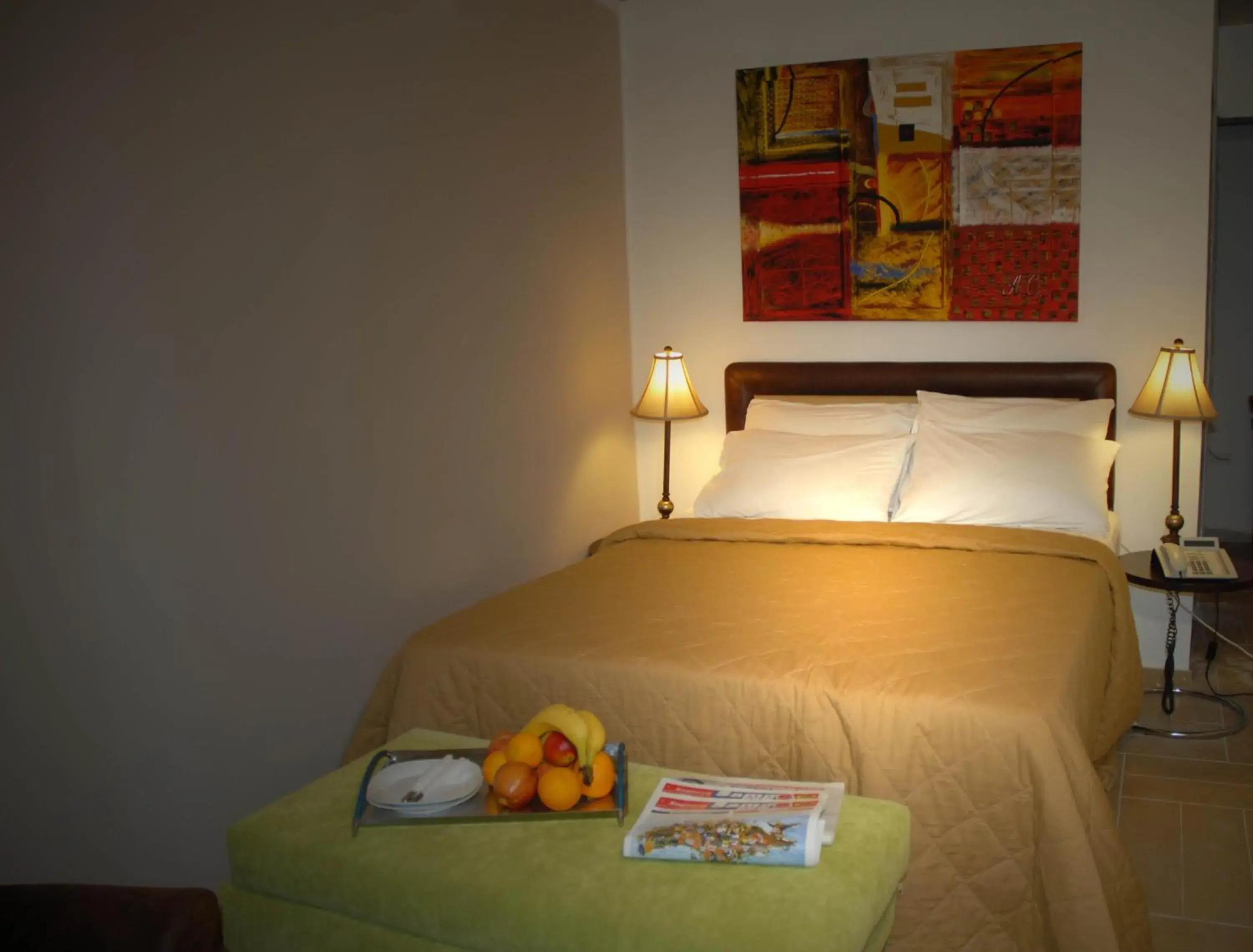 Photo of the whole room, Bed in Aria Hotel Samos Town Photo of the whole room, Bed in Aria Hotel Samos Town