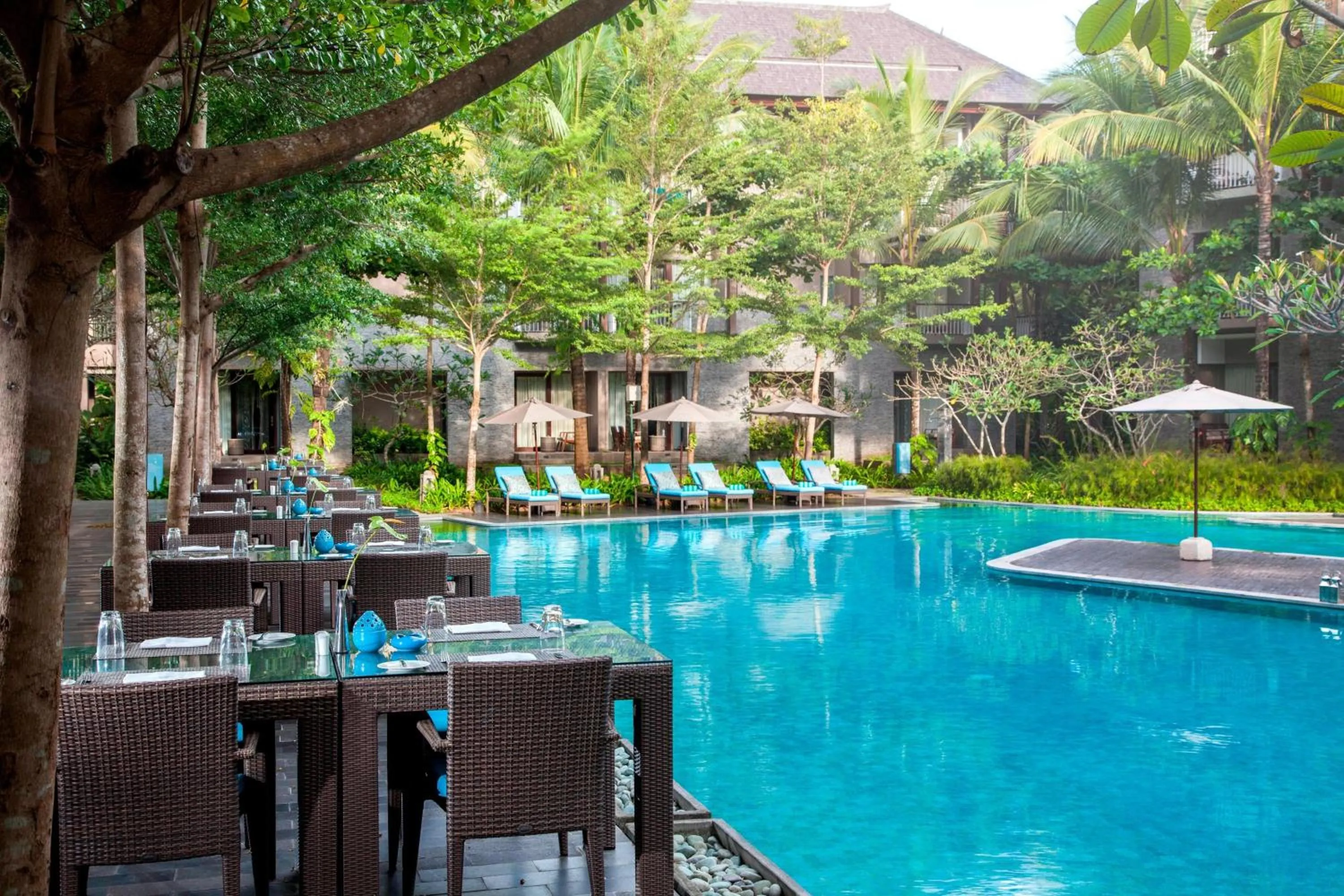 Swimming pool in Marriott’s Bali Nusa Dua Gardens
